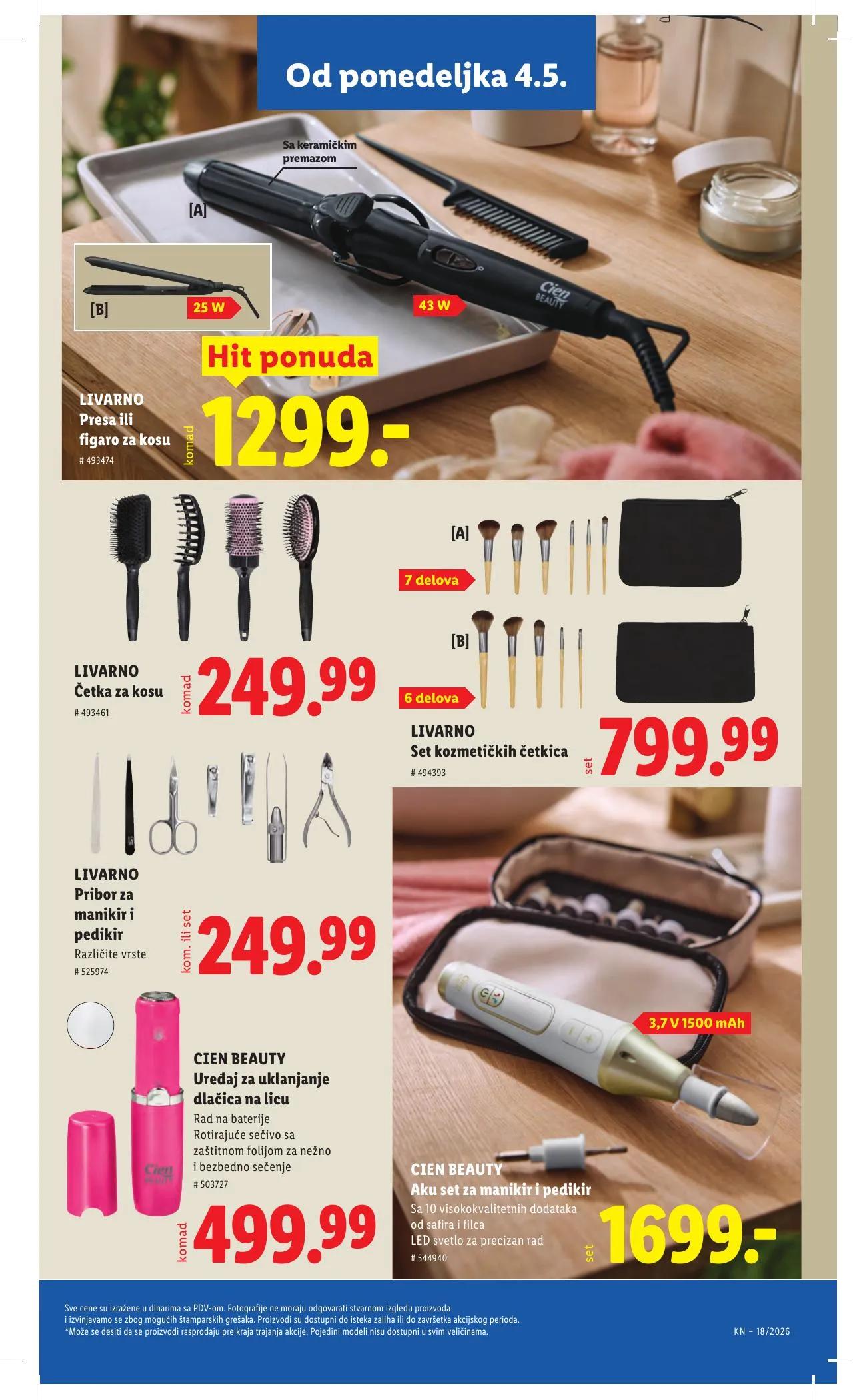 Lidl akciós újság Szerbia 04.30–05.06 – 87. oldal