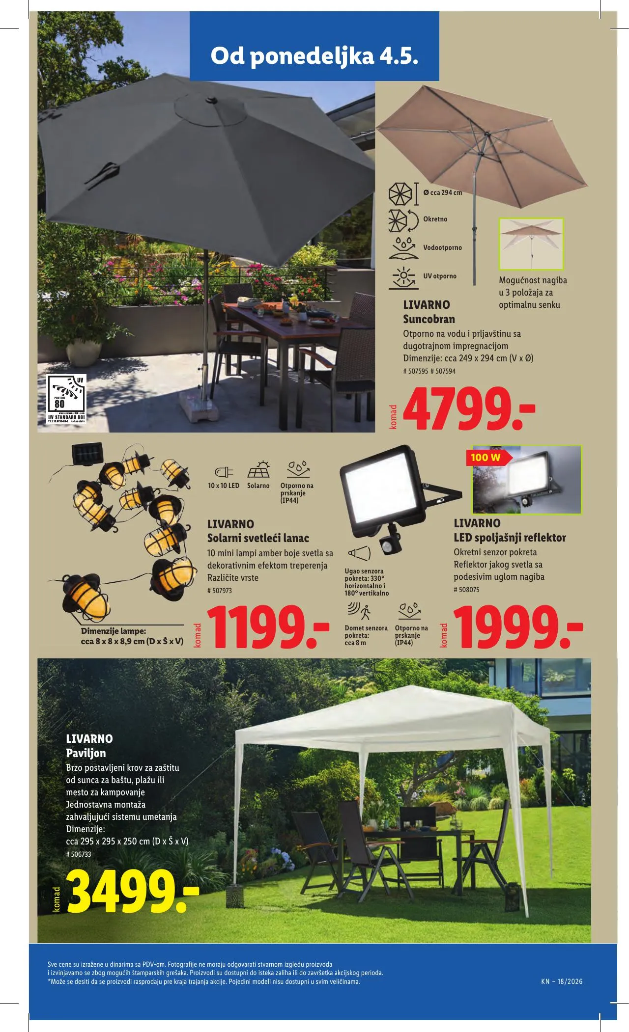 Lidl akciós újság Szerbia 04.30–05.06 – 89. oldal