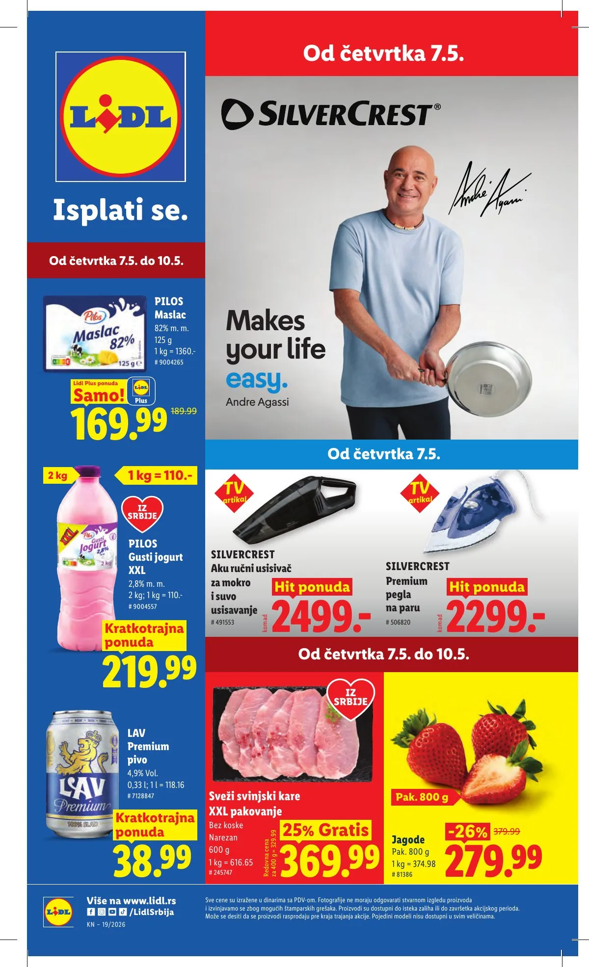 Lidl akciós újság Szerbia 05.07–05.13