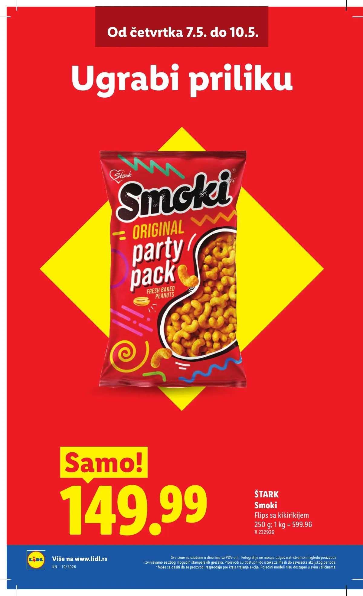 Lidl akciós újság Szerbia 05.07–05.13 – 10. oldal