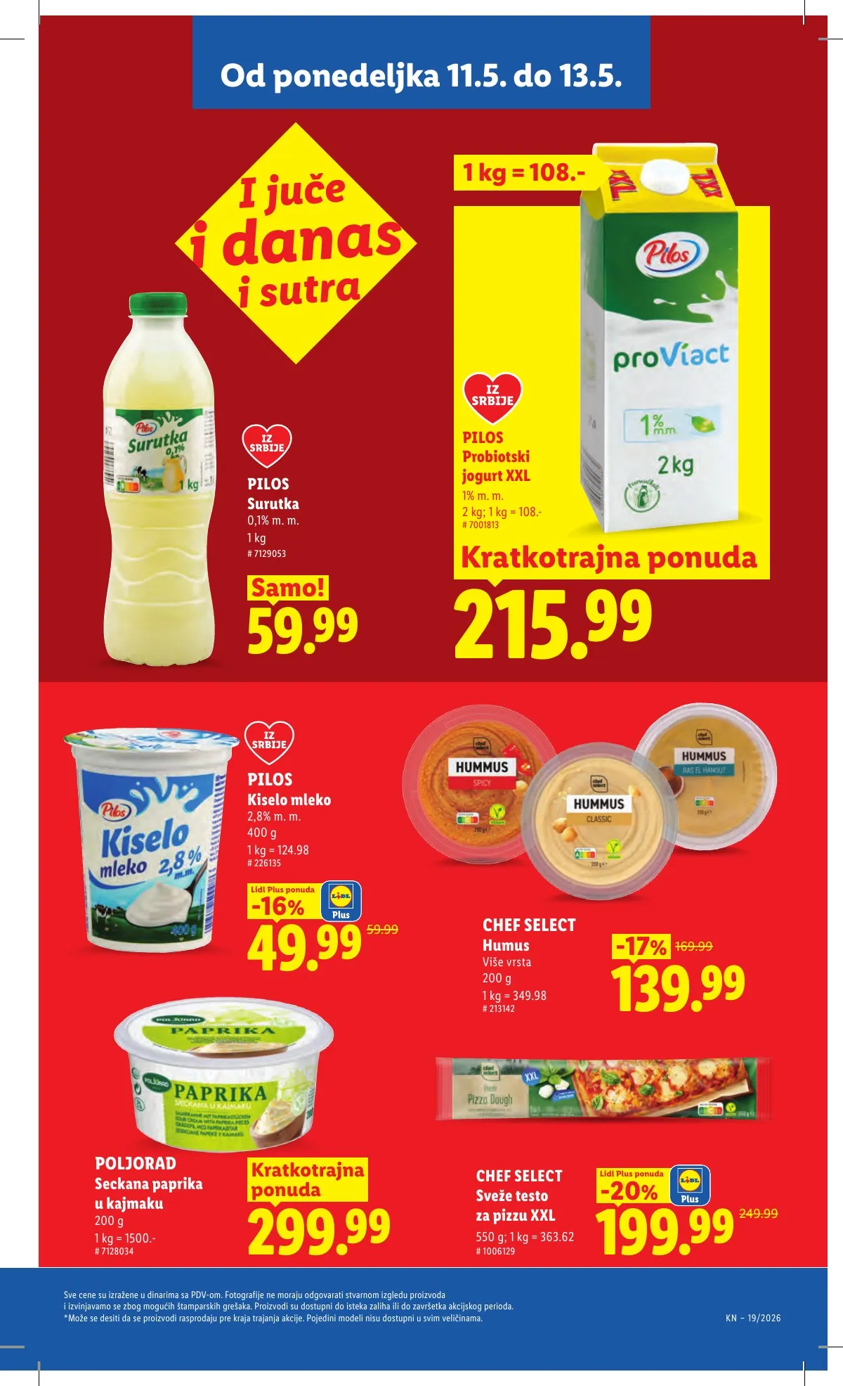 Lidl akciós újság Szerbia 05.07–05.13 – 101. oldal