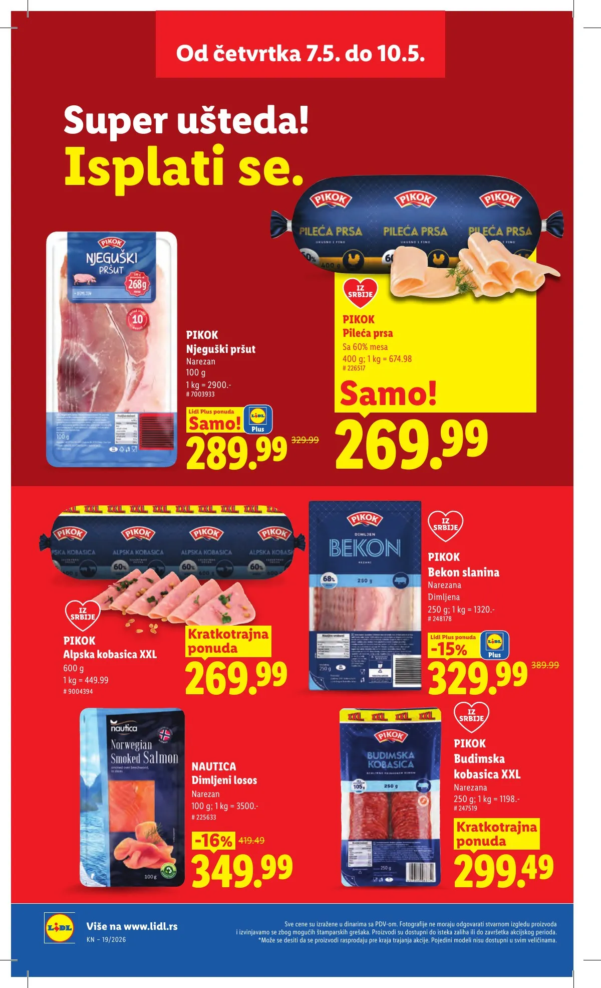 Lidl akciós újság Szerbia 05.07–05.13 – 24. oldal