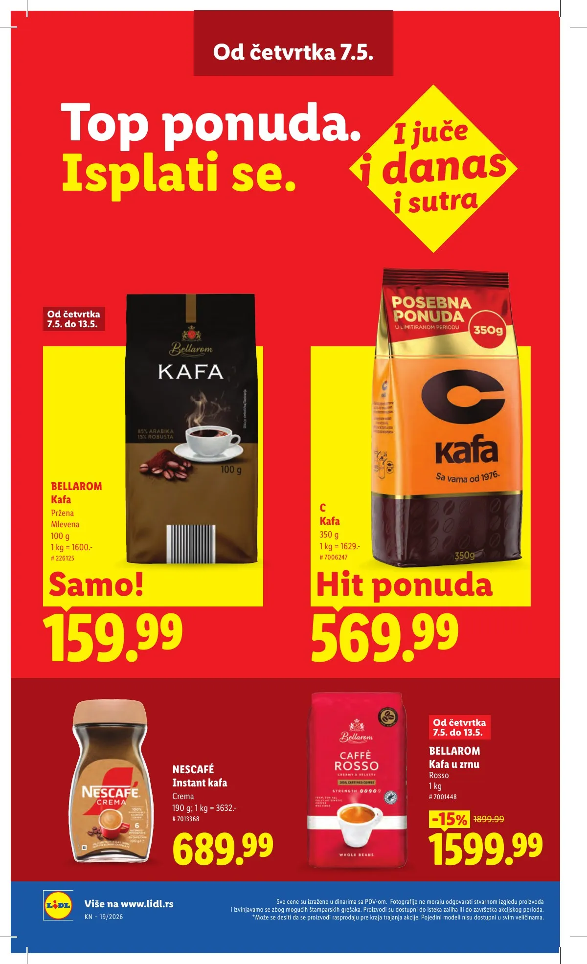 Lidl akciós újság Szerbia 05.07–05.13 – 28. oldal