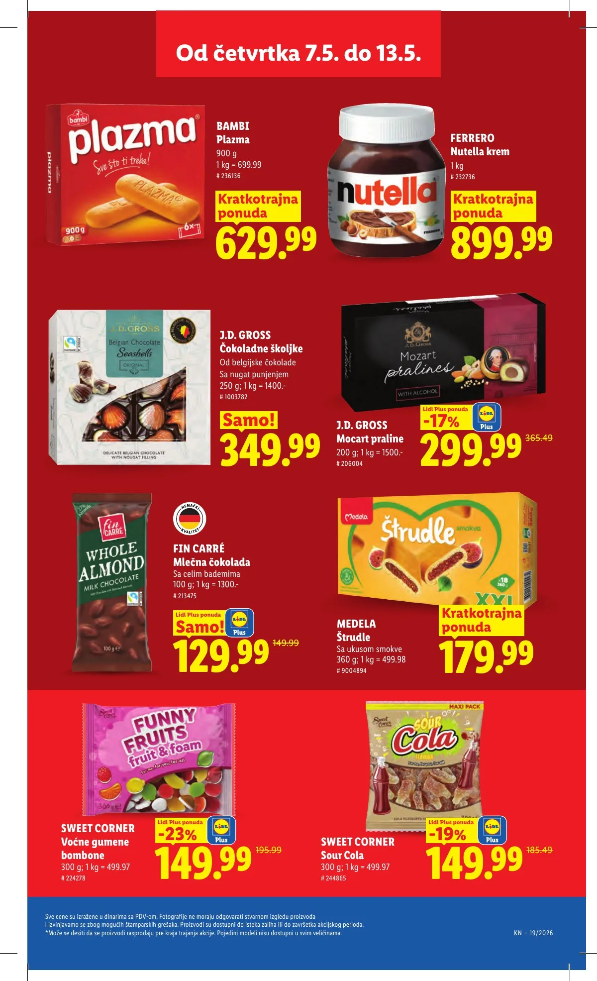 Lidl akciós újság Szerbia 05.07–05.13 – 29. oldal