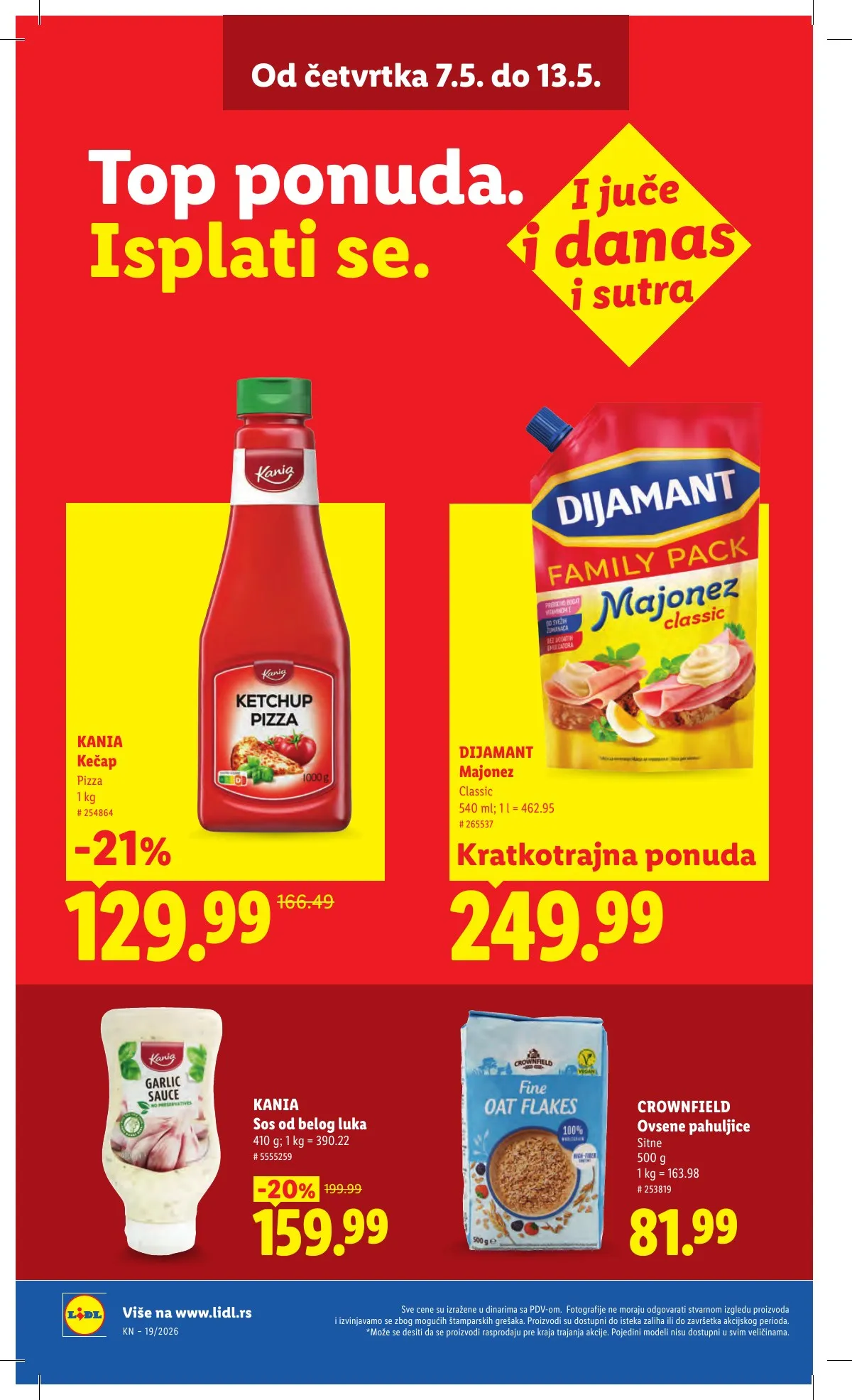 Lidl akciós újság Szerbia 05.07–05.13 – 30. oldal