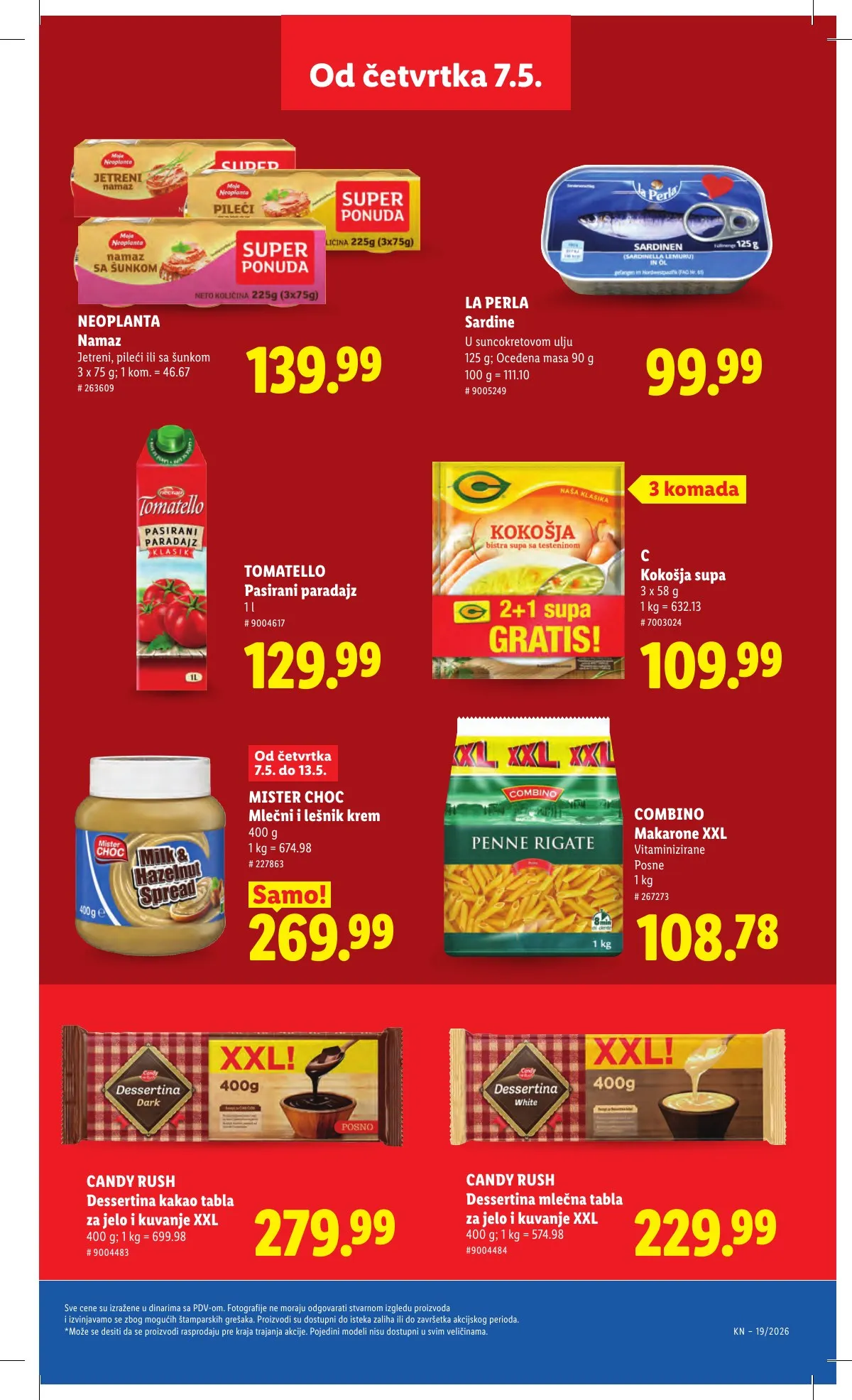Lidl akciós újság Szerbia 05.07–05.13 – 31. oldal