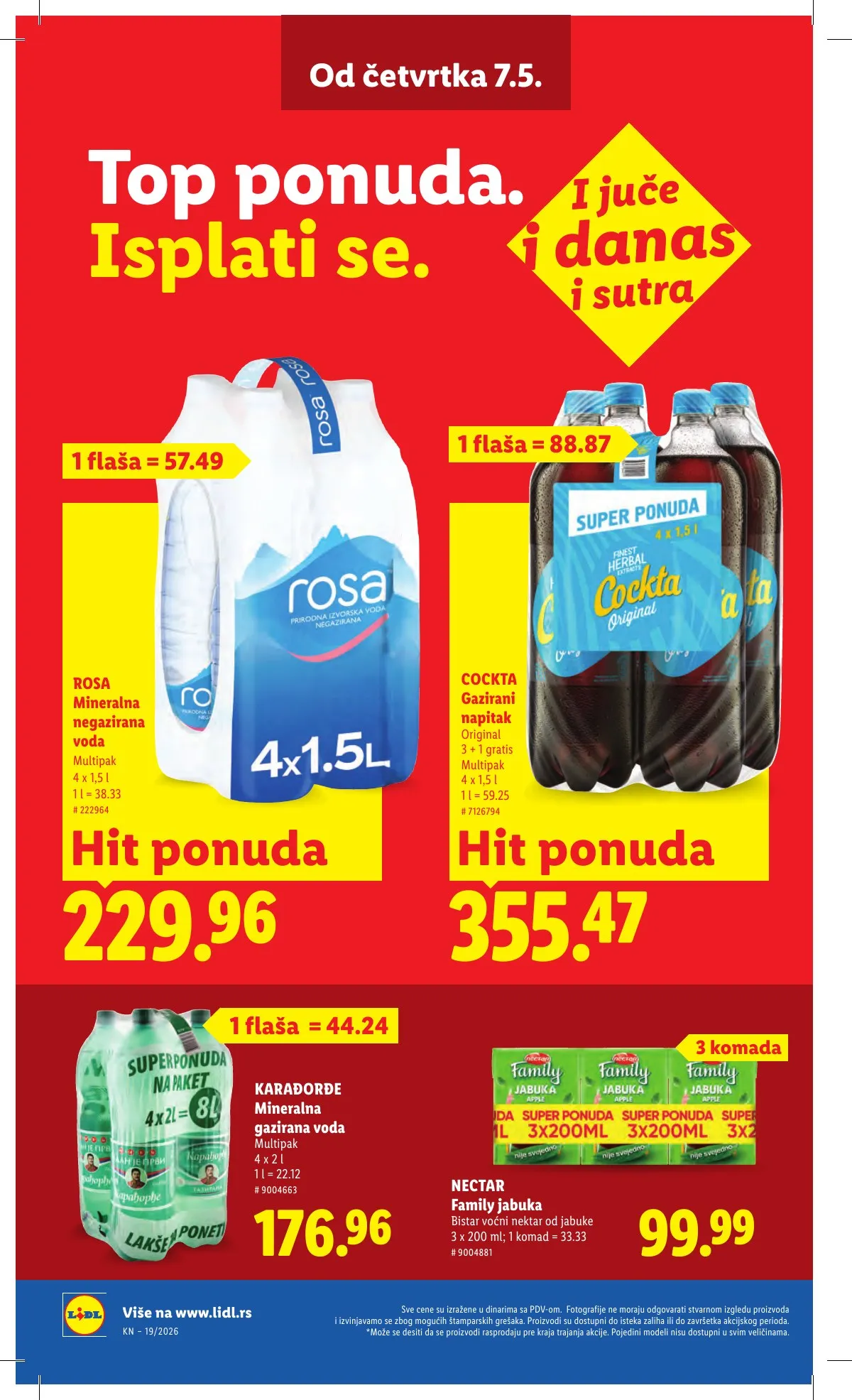 Lidl akciós újság Szerbia 05.07–05.13 – 32. oldal