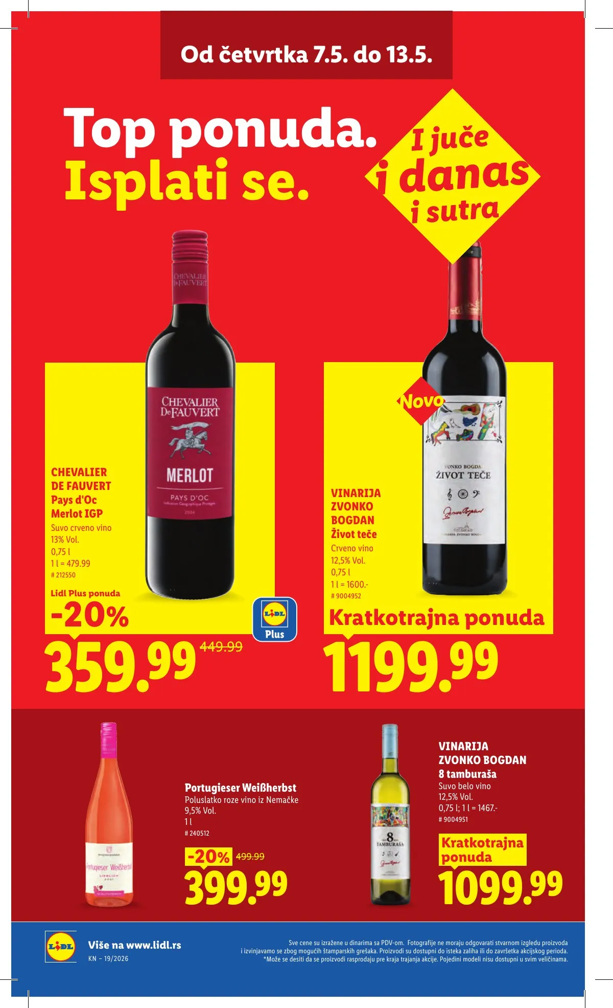 Lidl akciós újság Szerbia 05.07–05.13 – 36. oldal