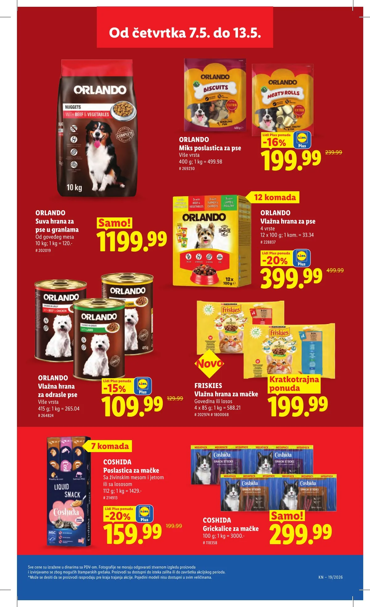 Lidl akciós újság Szerbia 05.07–05.13 – 39. oldal