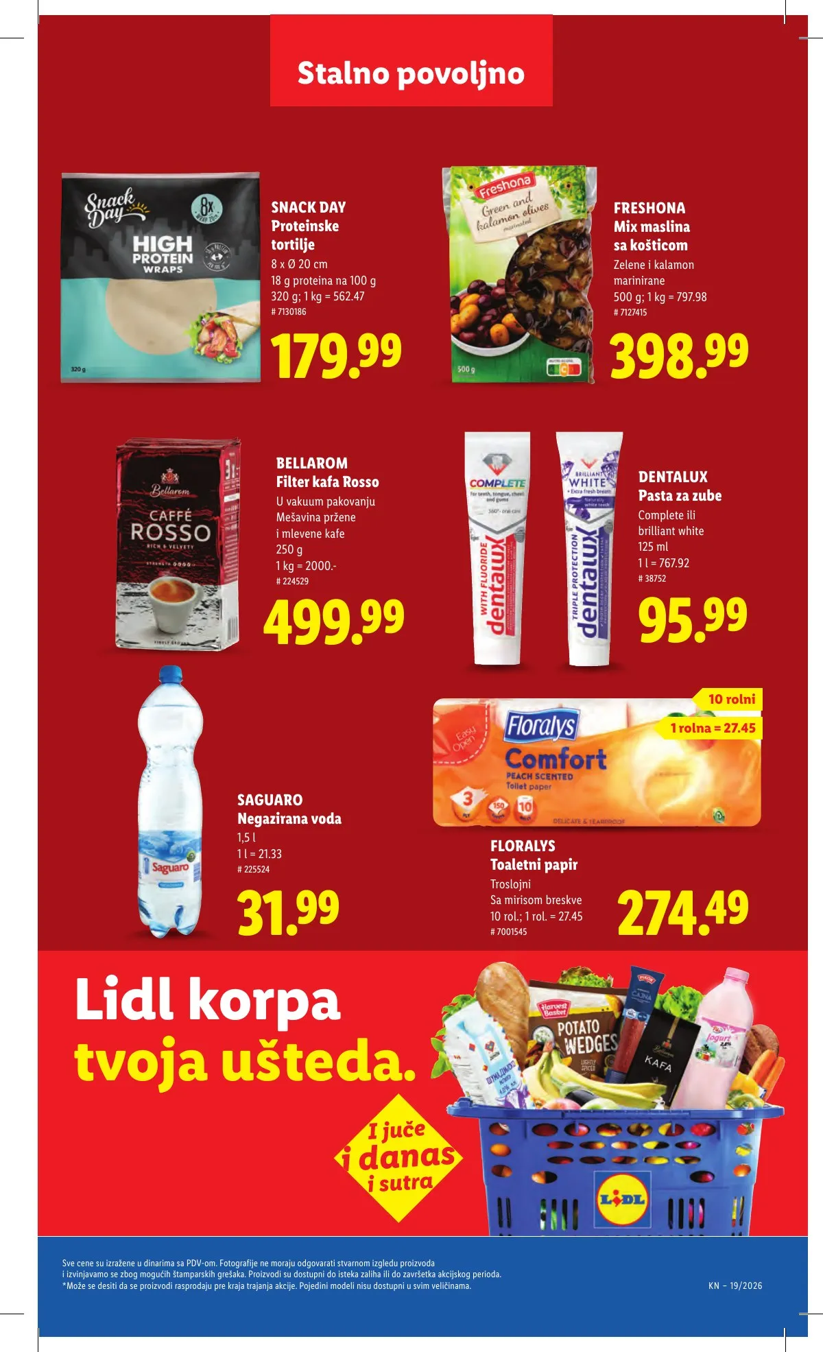 Lidl akciós újság Szerbia 05.07–05.13 – 43. oldal