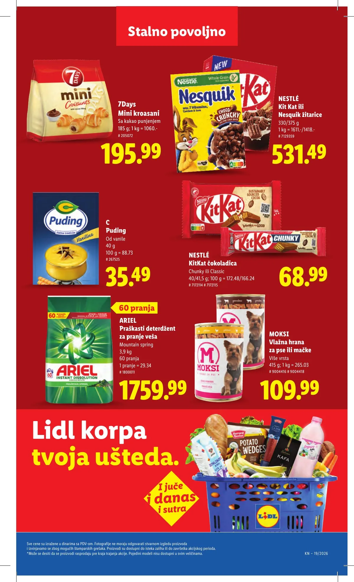 Lidl akciós újság Szerbia 05.07–05.13 – 45. oldal