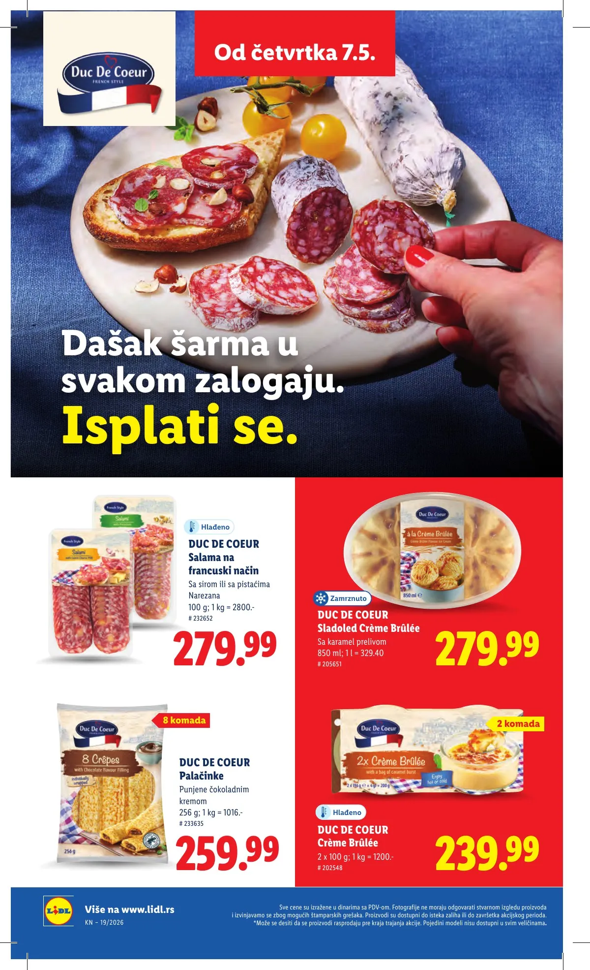 Lidl akciós újság Szerbia 05.07–05.13 – 50. oldal