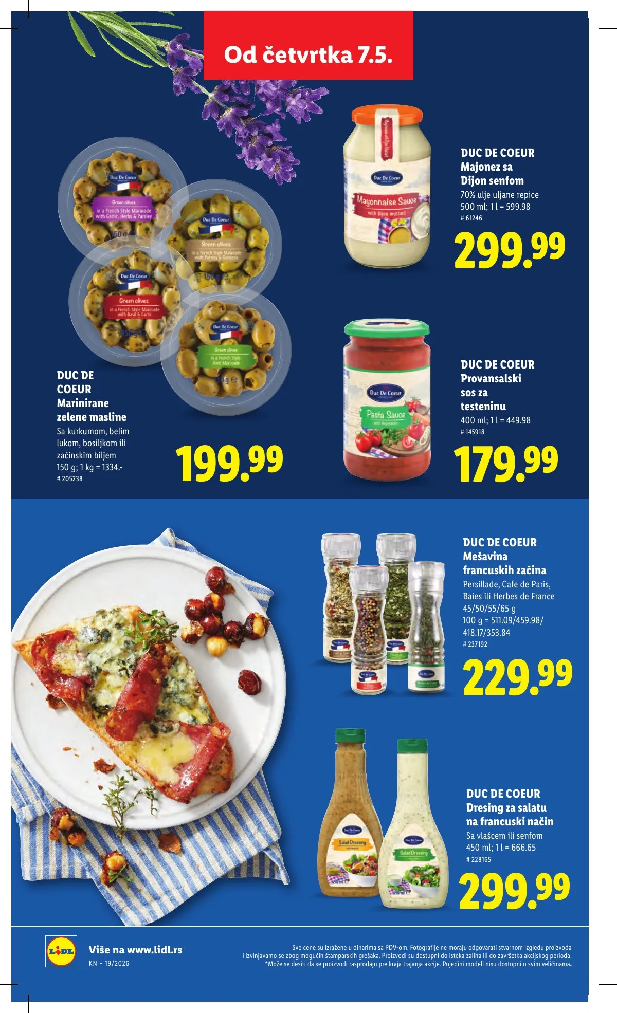 Lidl akciós újság Szerbia 05.07–05.13 – 52. oldal