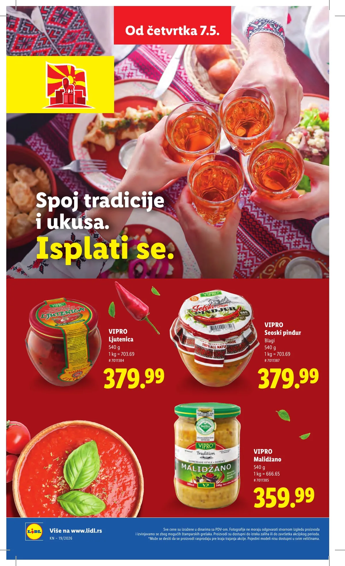Lidl akciós újság Szerbia 05.07–05.13 – 58. oldal