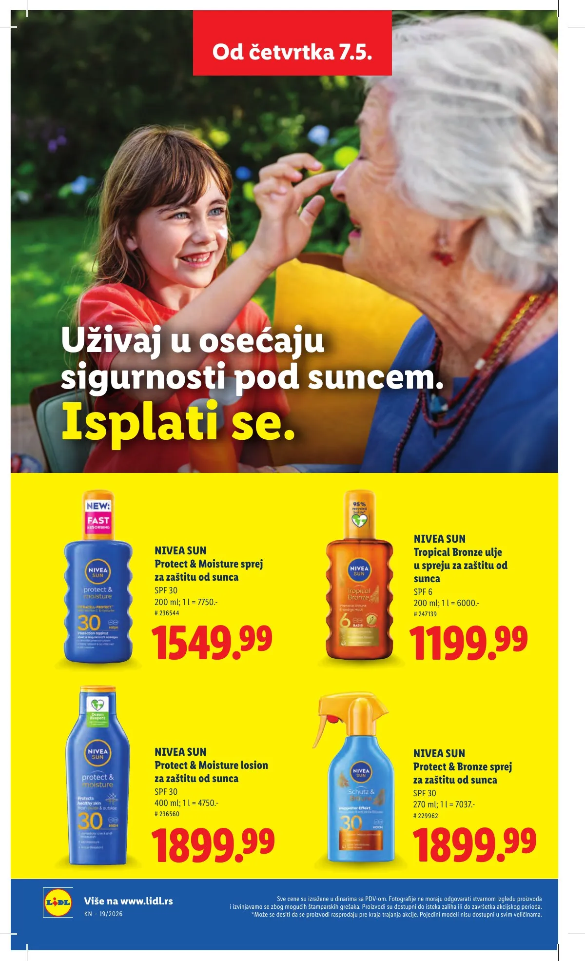 Lidl akciós újság Szerbia 05.07–05.13 – 62. oldal