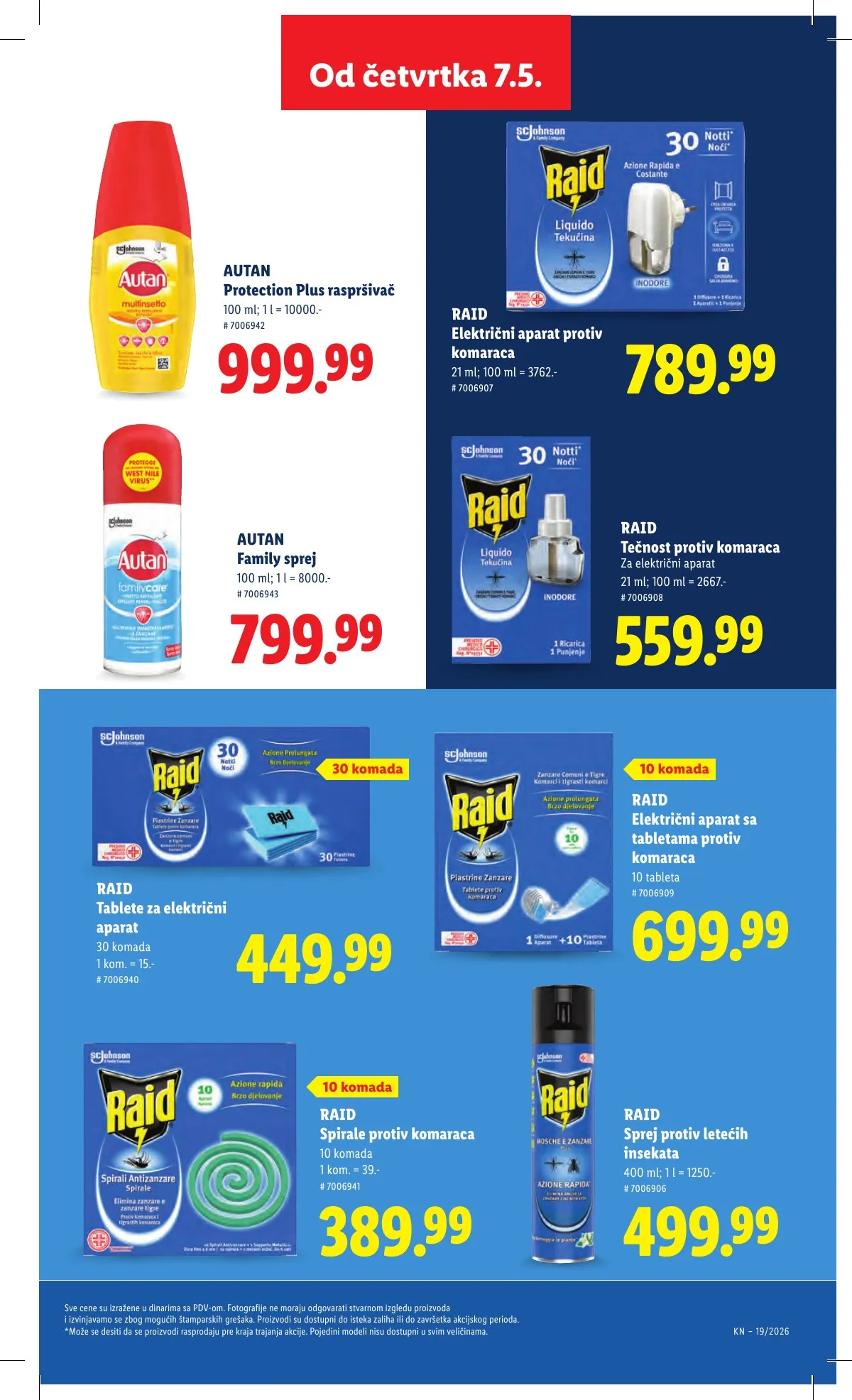 Lidl akciós újság Szerbia 05.07–05.13 – 65. oldal