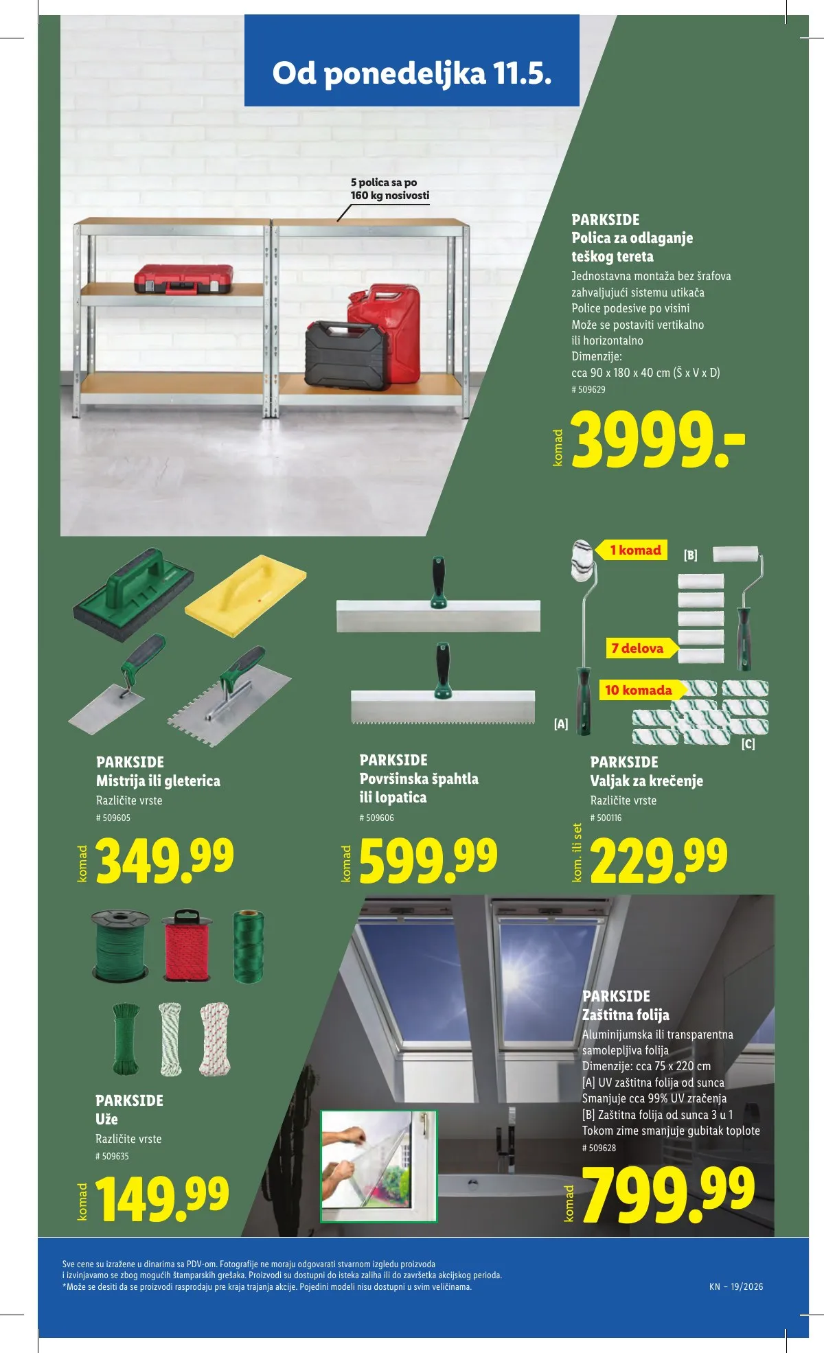 Lidl akciós újság Szerbia 05.07–05.13 – 91. oldal