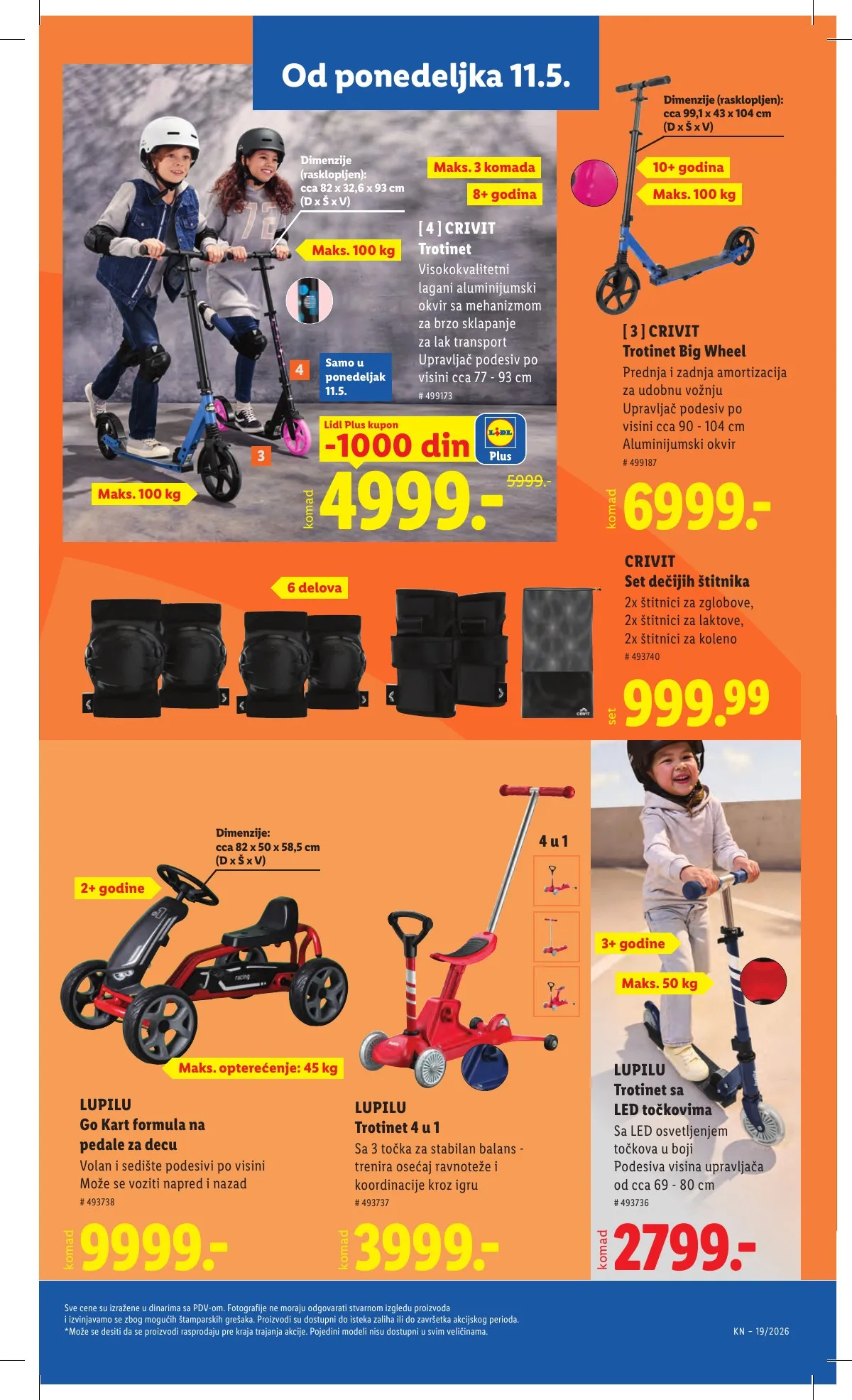 Lidl akciós újság Szerbia 05.07–05.13 – 95. oldal