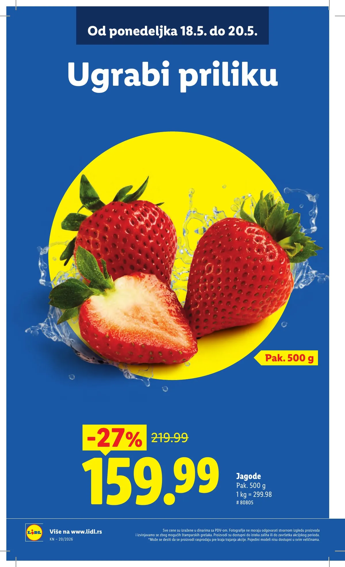 Lidl akciós újság Szerbia 05.14–05.20 – 10. oldal