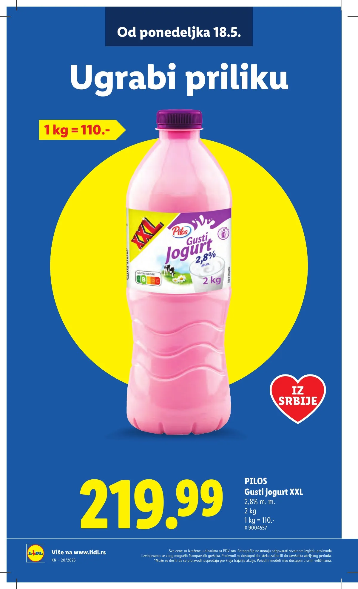 Lidl akciós újság Szerbia 05.14–05.20 – 12. oldal