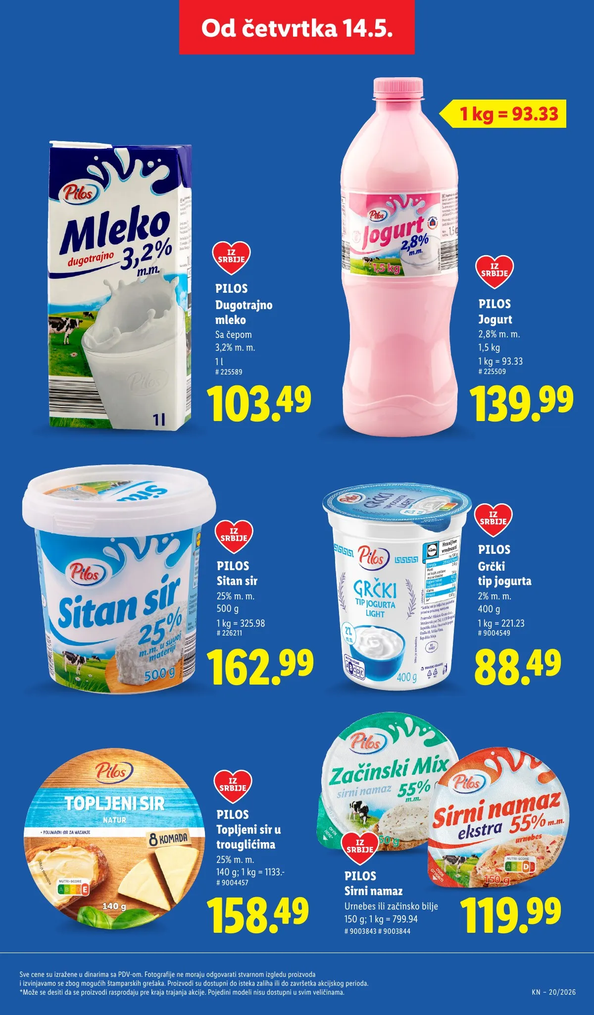 Lidl akciós újság Szerbia 05.14–05.20 – 21. oldal