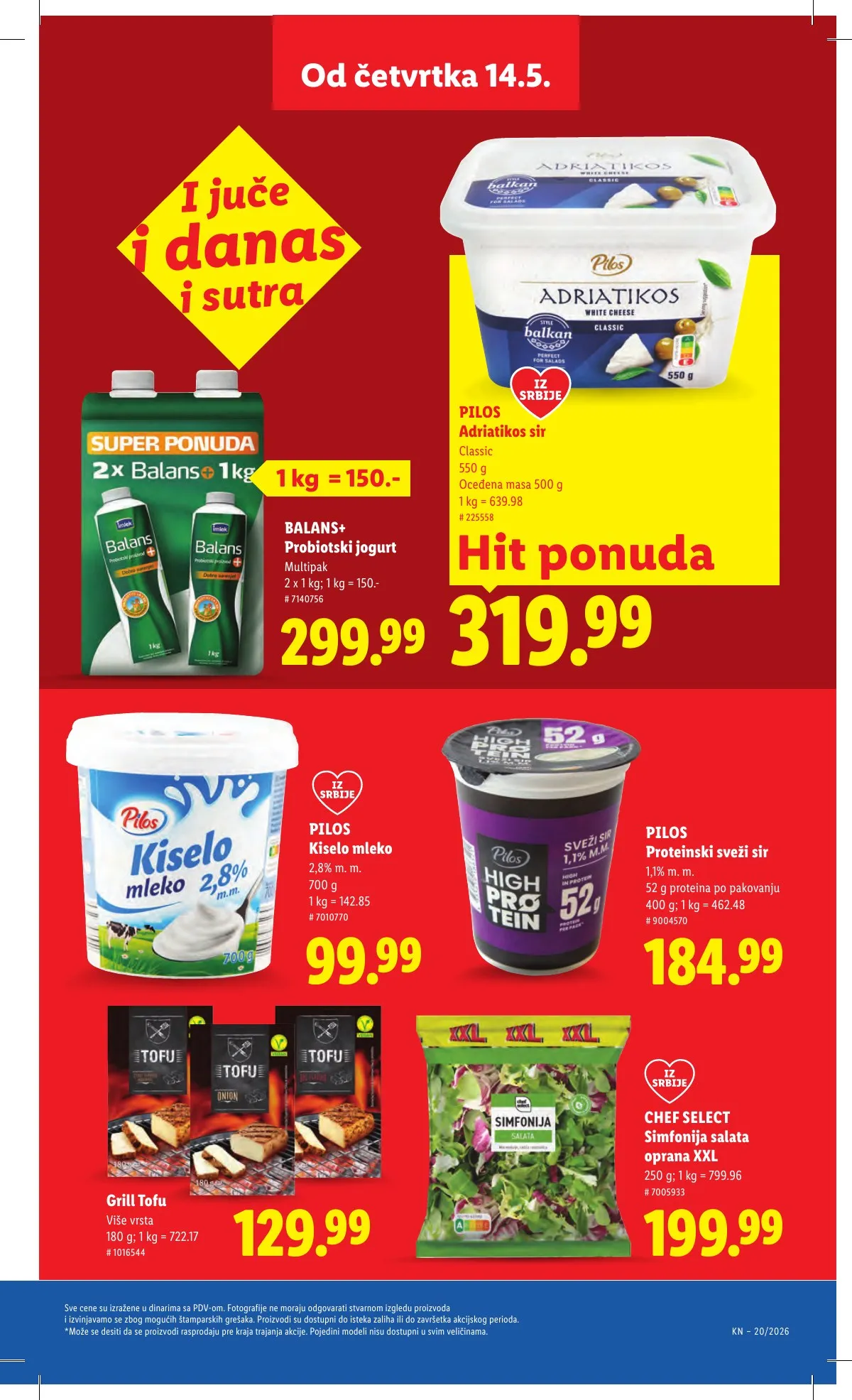 Lidl akciós újság Szerbia 05.14–05.20 – 23. oldal