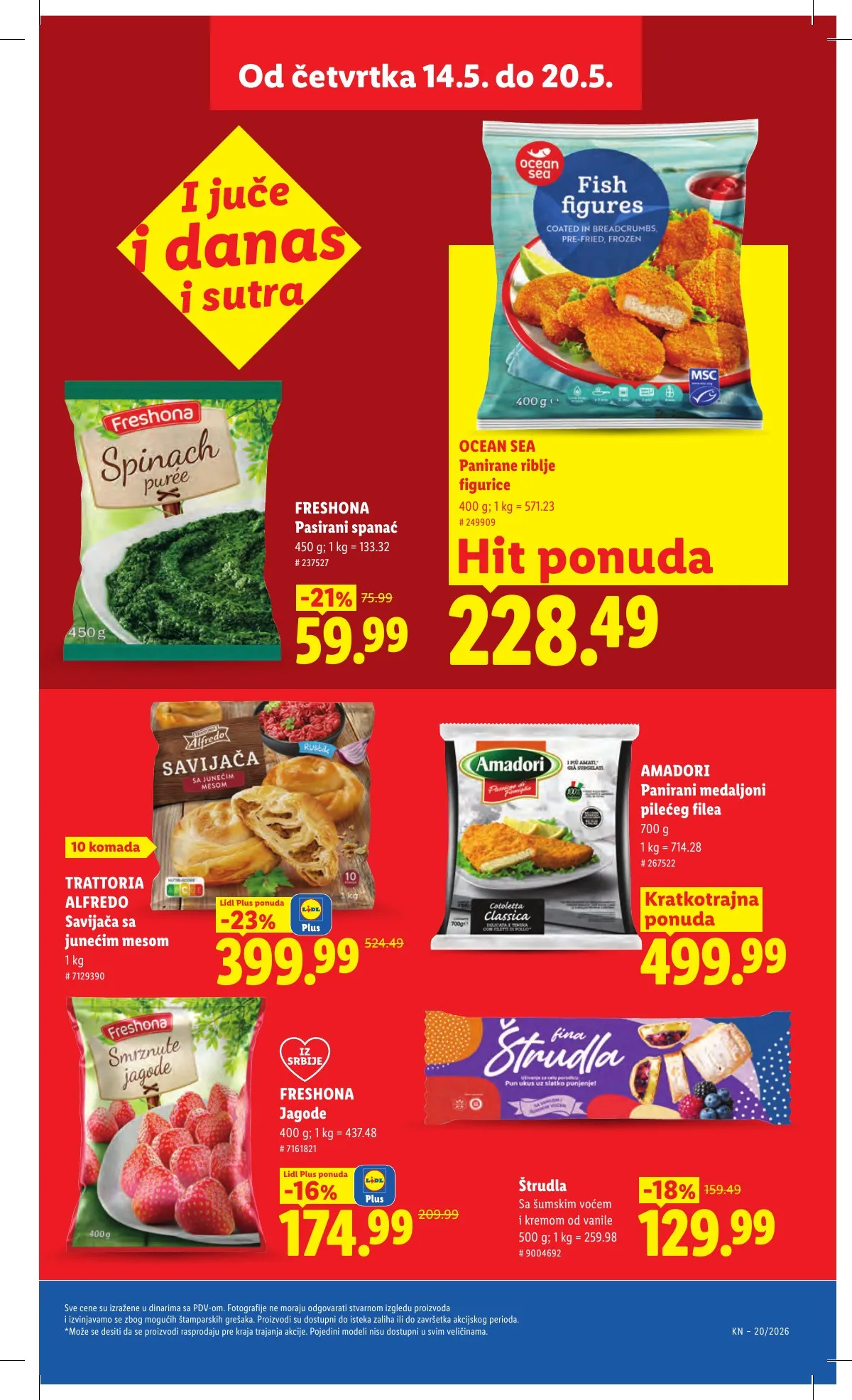 Lidl akciós újság Szerbia 05.14–05.20 – 25. oldal