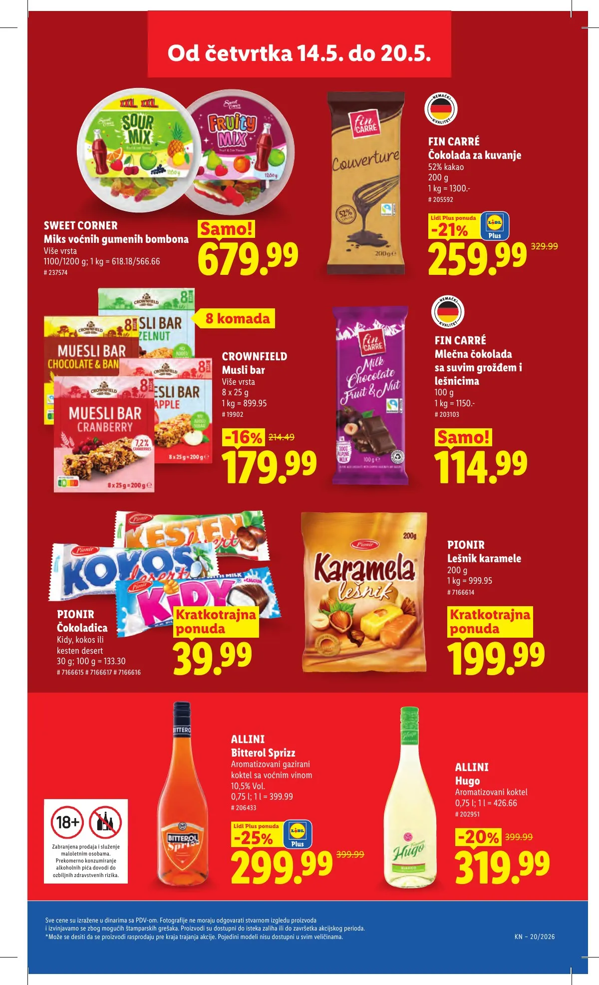 Lidl akciós újság Szerbia 05.14–05.20 – 29. oldal
