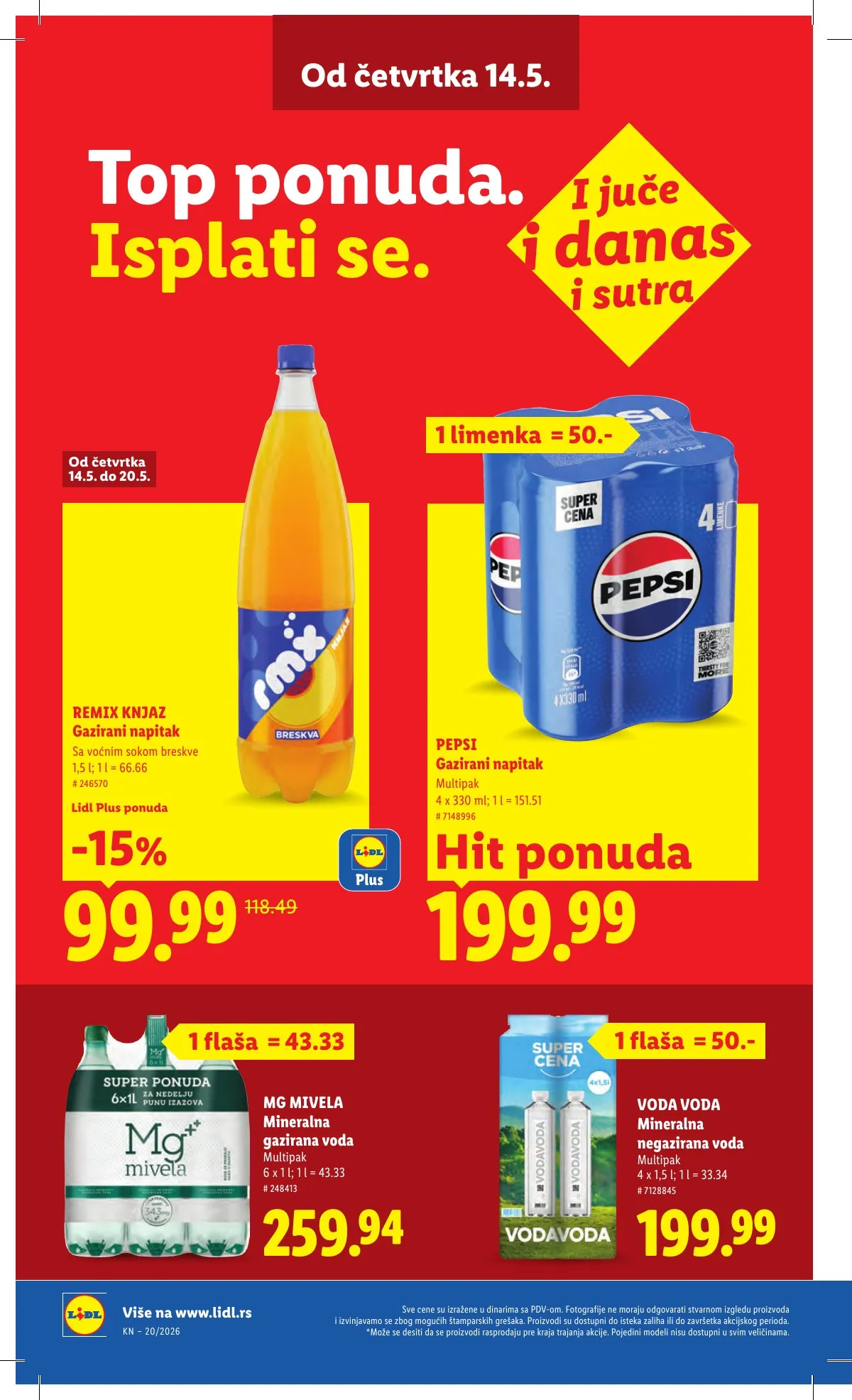Lidl akciós újság Szerbia 05.14–05.20 – 30. oldal