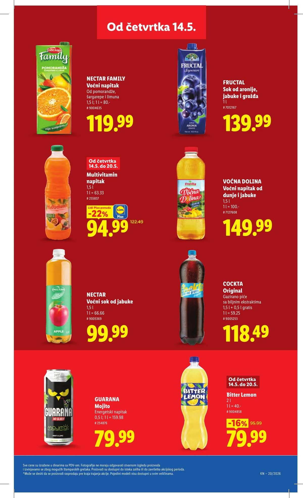 Lidl akciós újság Szerbia 05.14–05.20 – 31. oldal