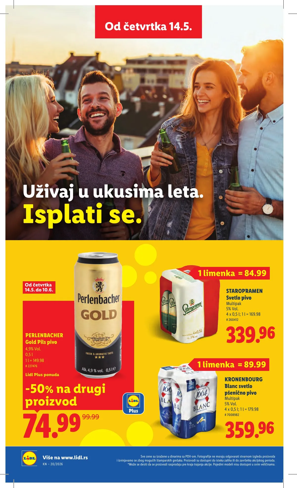 Lidl akciós újság Szerbia 05.14–05.20 – 40. oldal