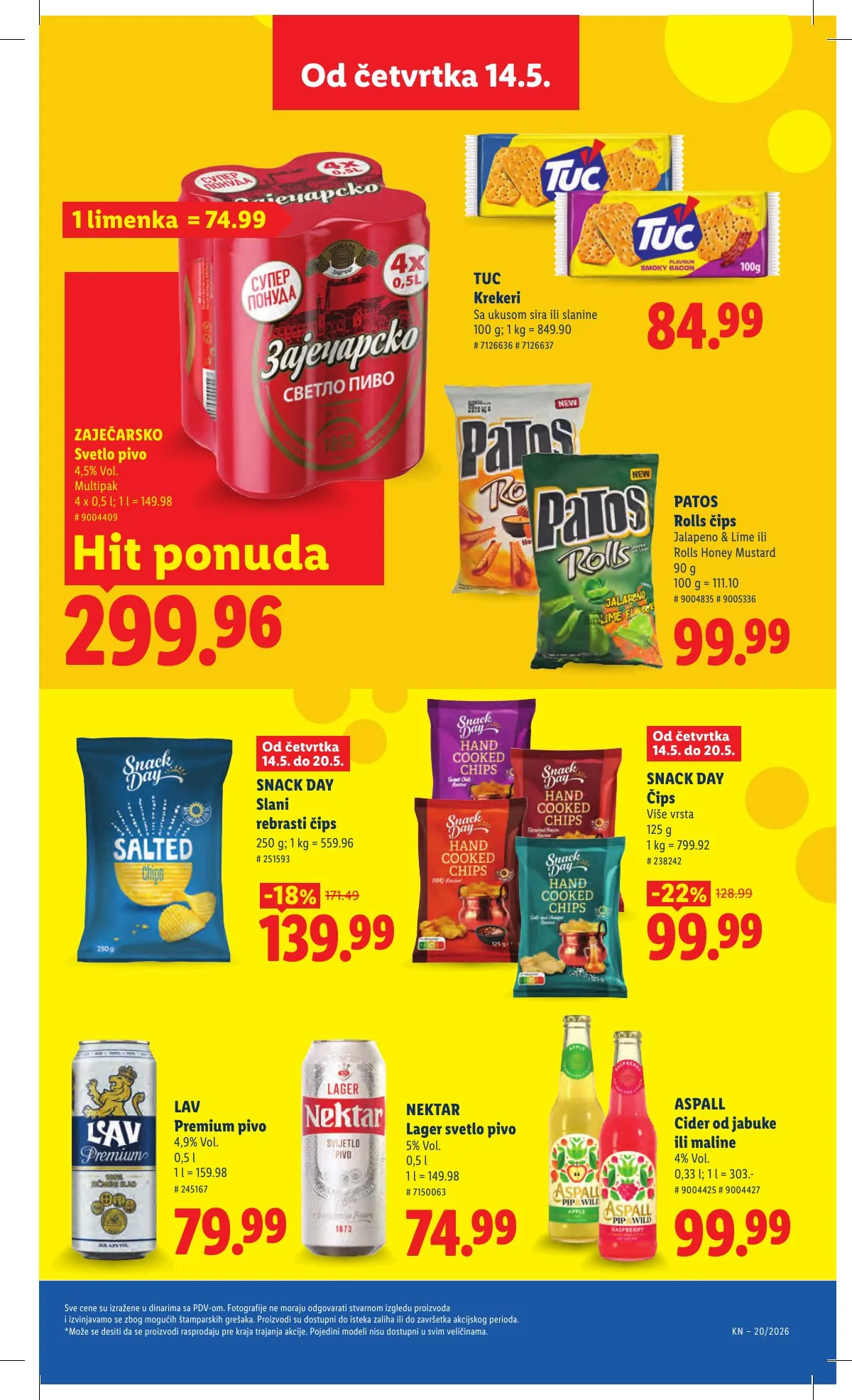 Lidl akciós újság Szerbia 05.14–05.20 – 41. oldal