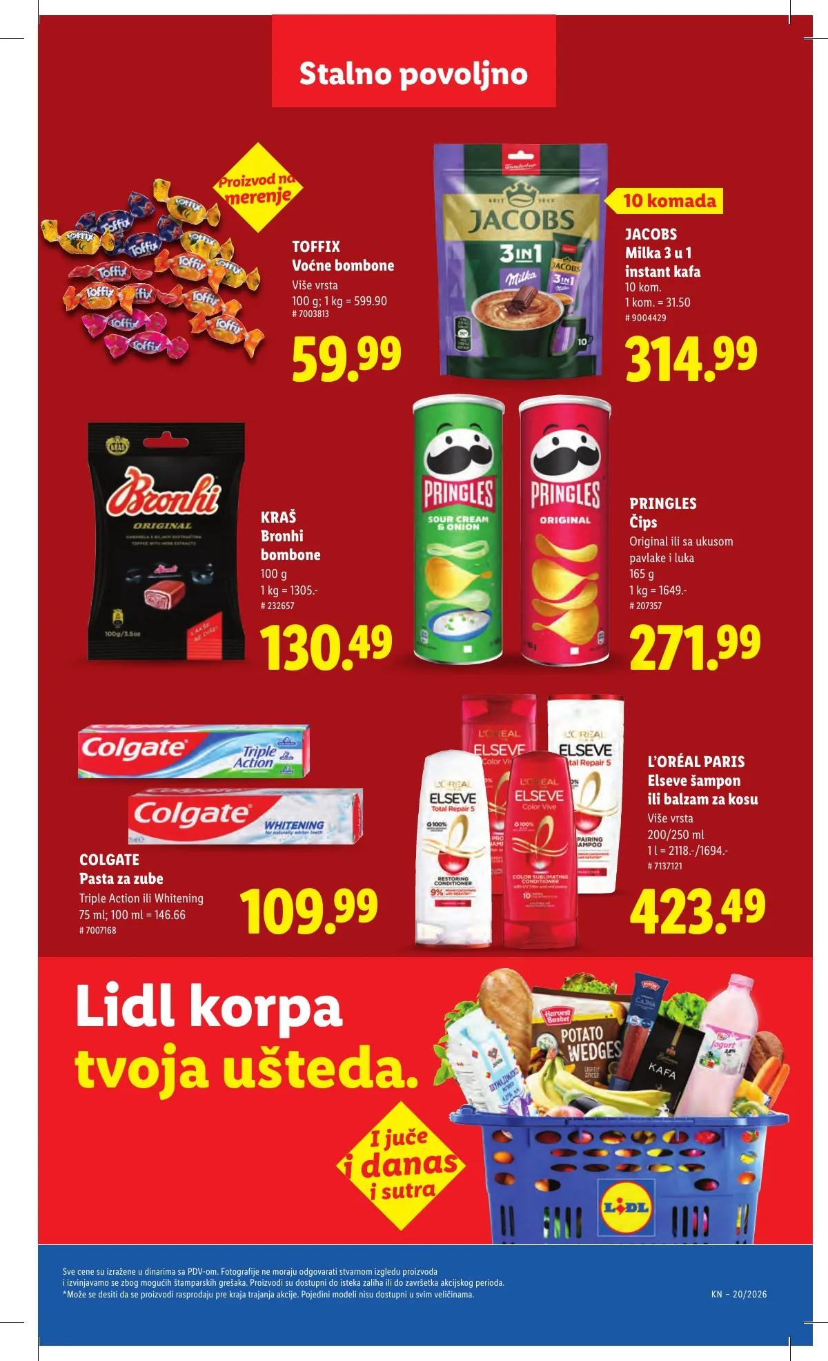 Lidl akciós újság Szerbia 05.14–05.20 – 45. oldal