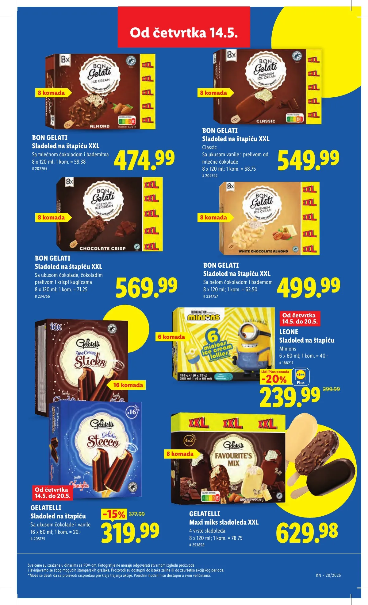 Lidl akciós újság Szerbia 05.14–05.20 – 47. oldal