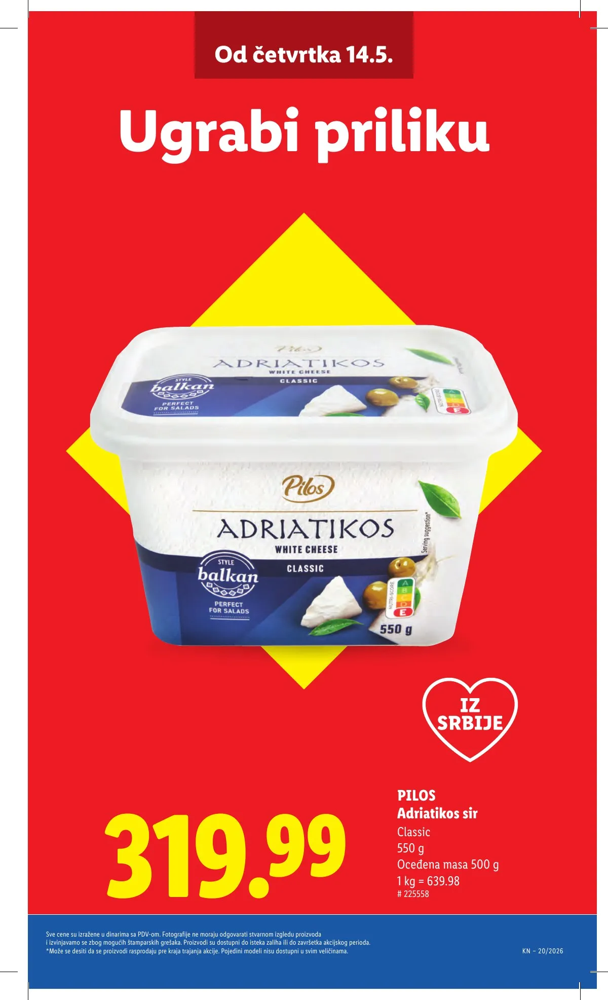 Lidl akciós újság Szerbia 05.14–05.20 – 5. oldal