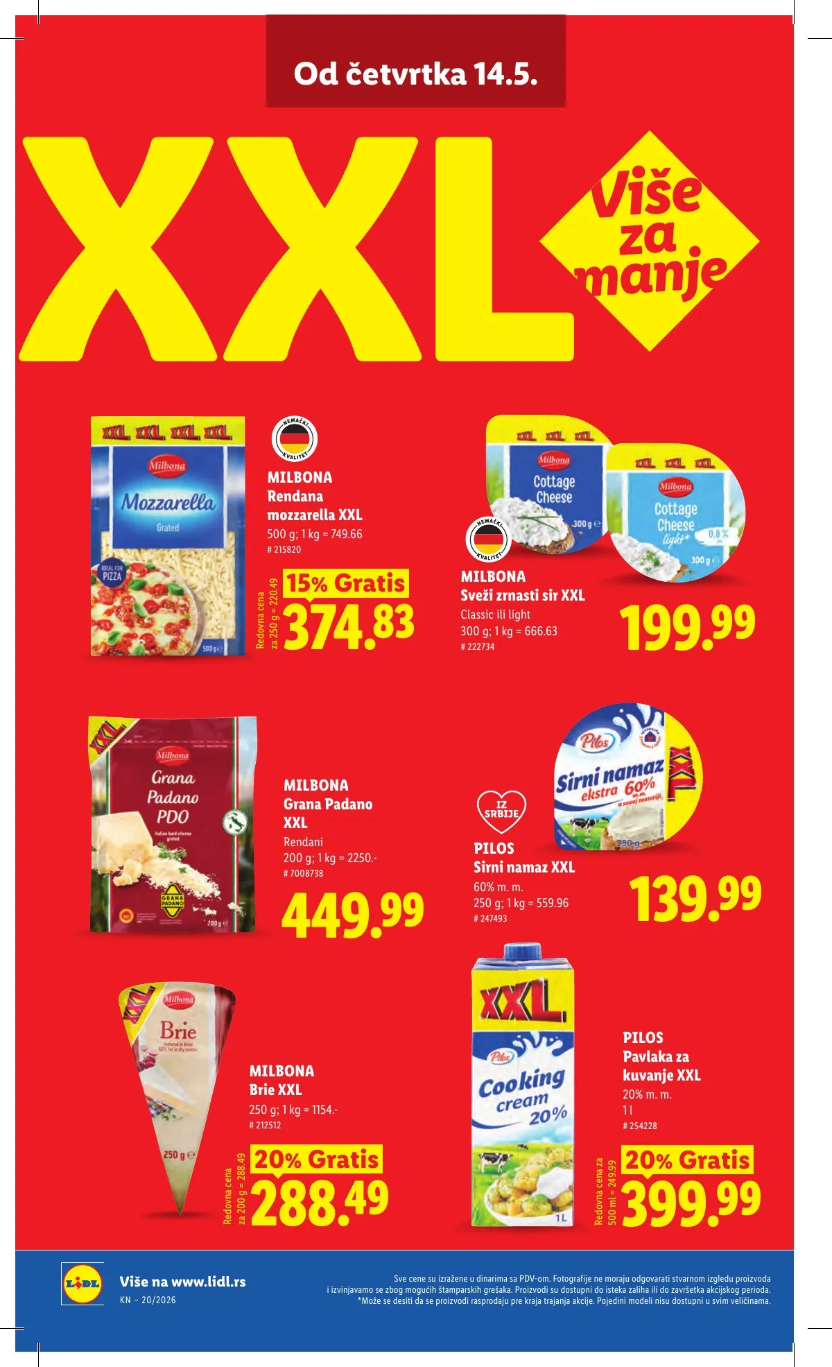 Lidl akciós újság Szerbia 05.14–05.20 – 52. oldal