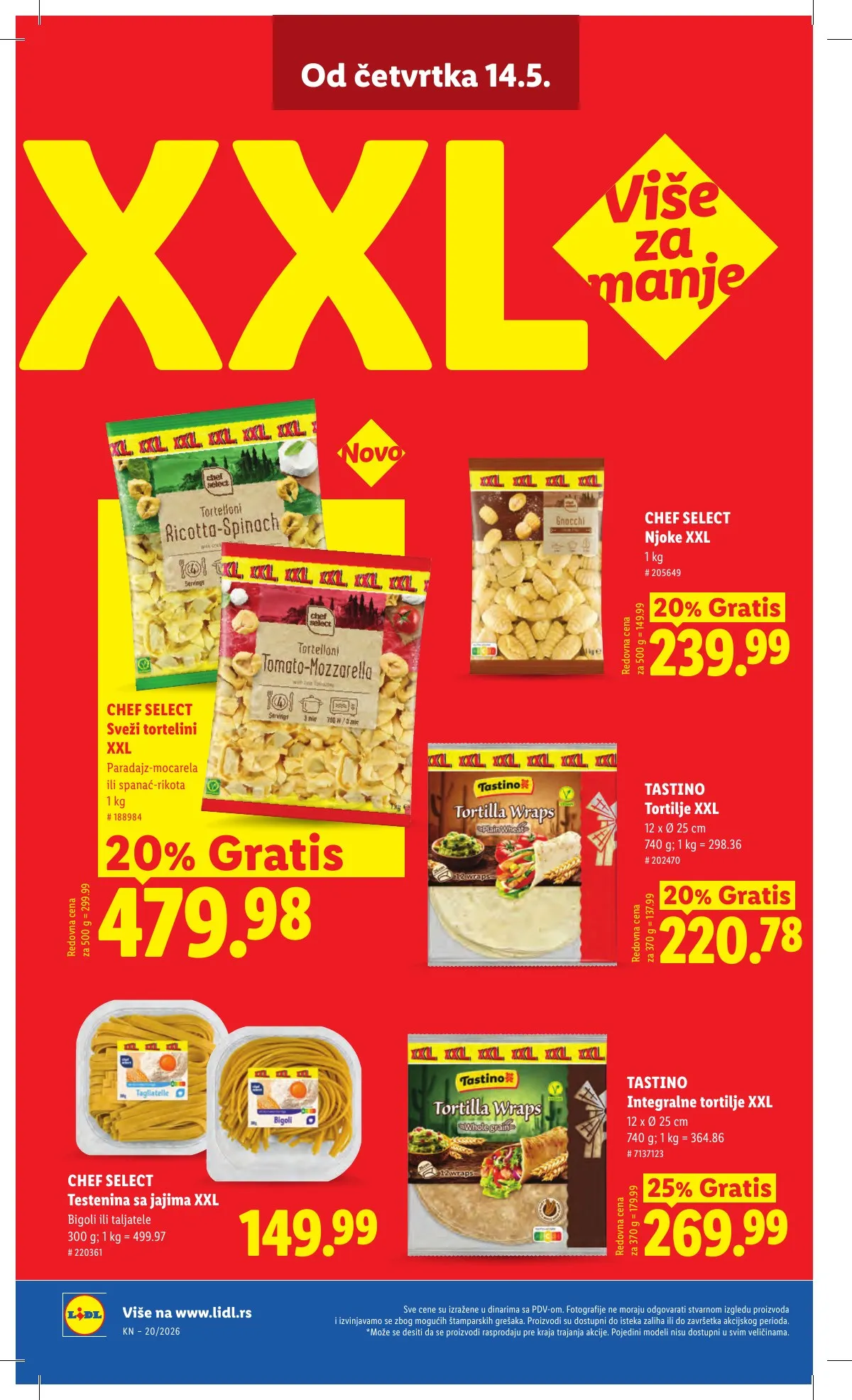 Lidl akciós újság Szerbia 05.14–05.20 – 54. oldal