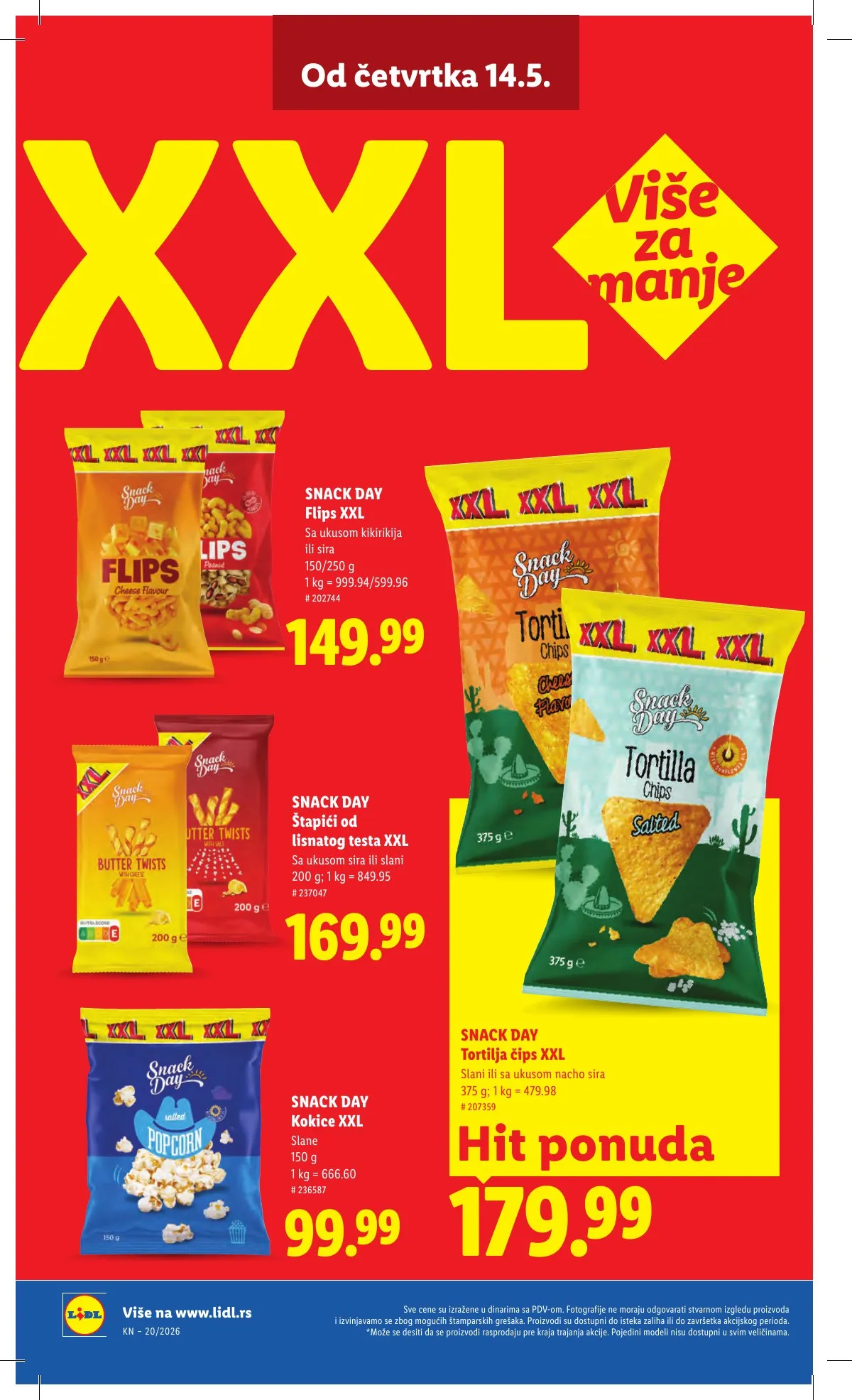 Lidl akciós újság Szerbia 05.14–05.20 – 58. oldal