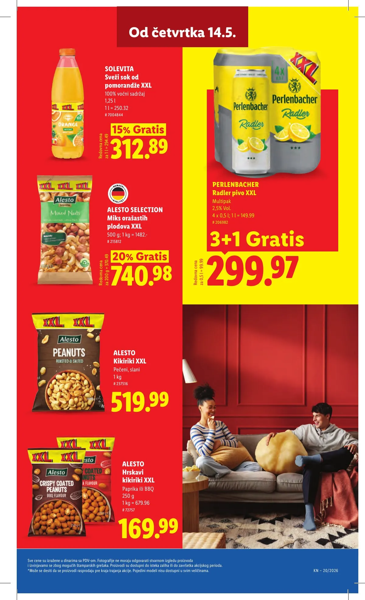 Lidl akciós újság Szerbia 05.14–05.20 – 59. oldal