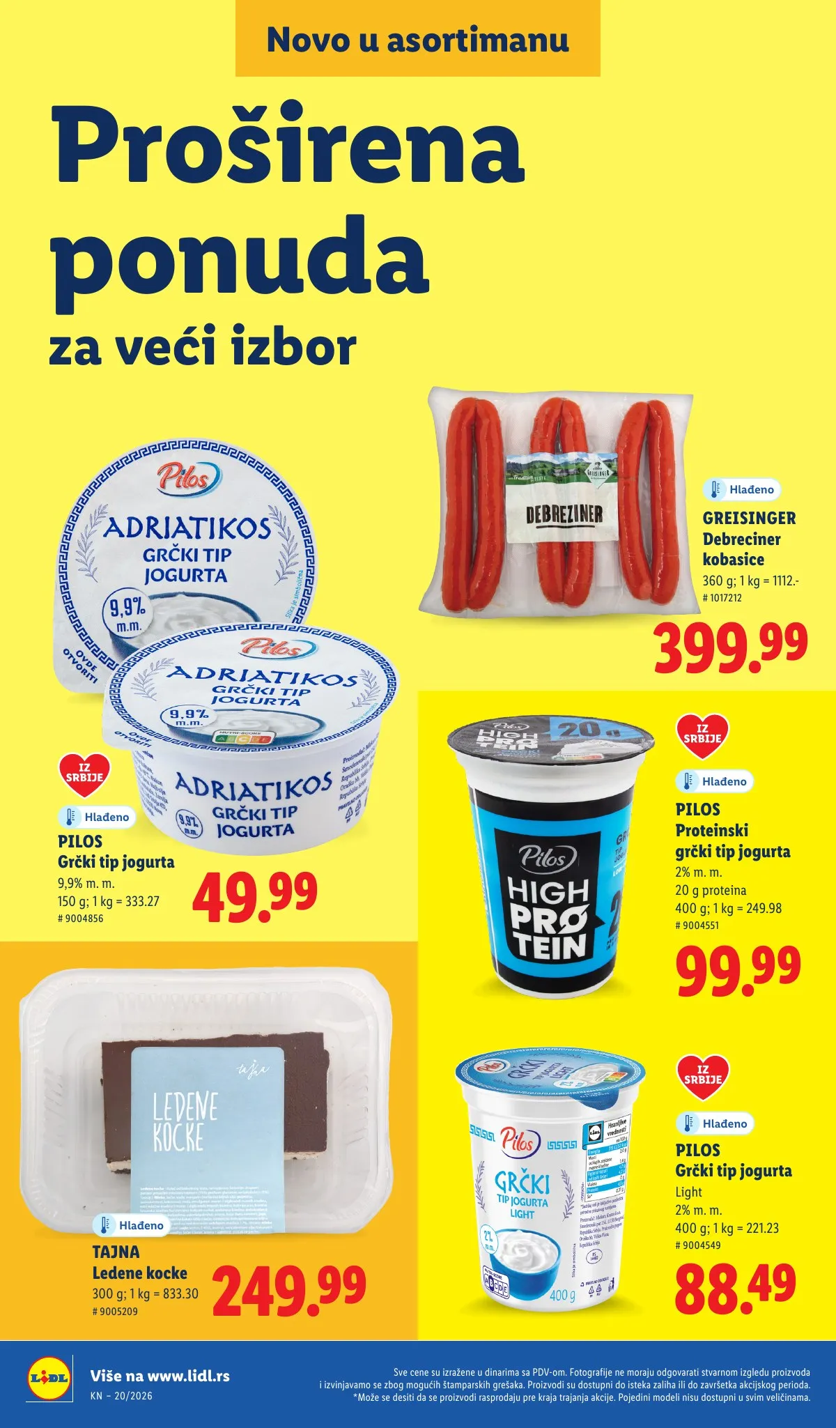 Lidl akciós újság Szerbia 05.14–05.20 – 62. oldal