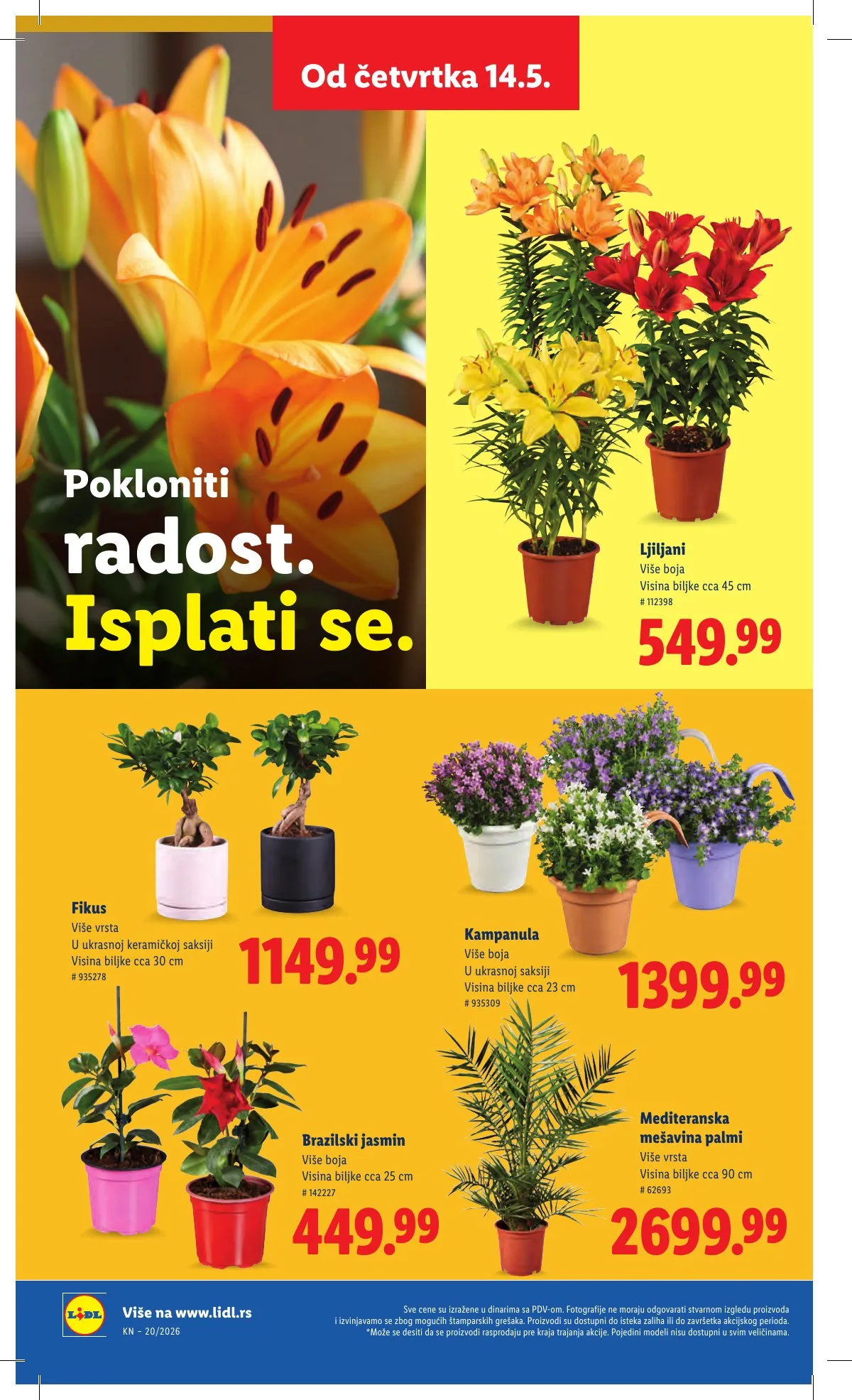 Lidl akciós újság Szerbia 05.14–05.20 – 64. oldal