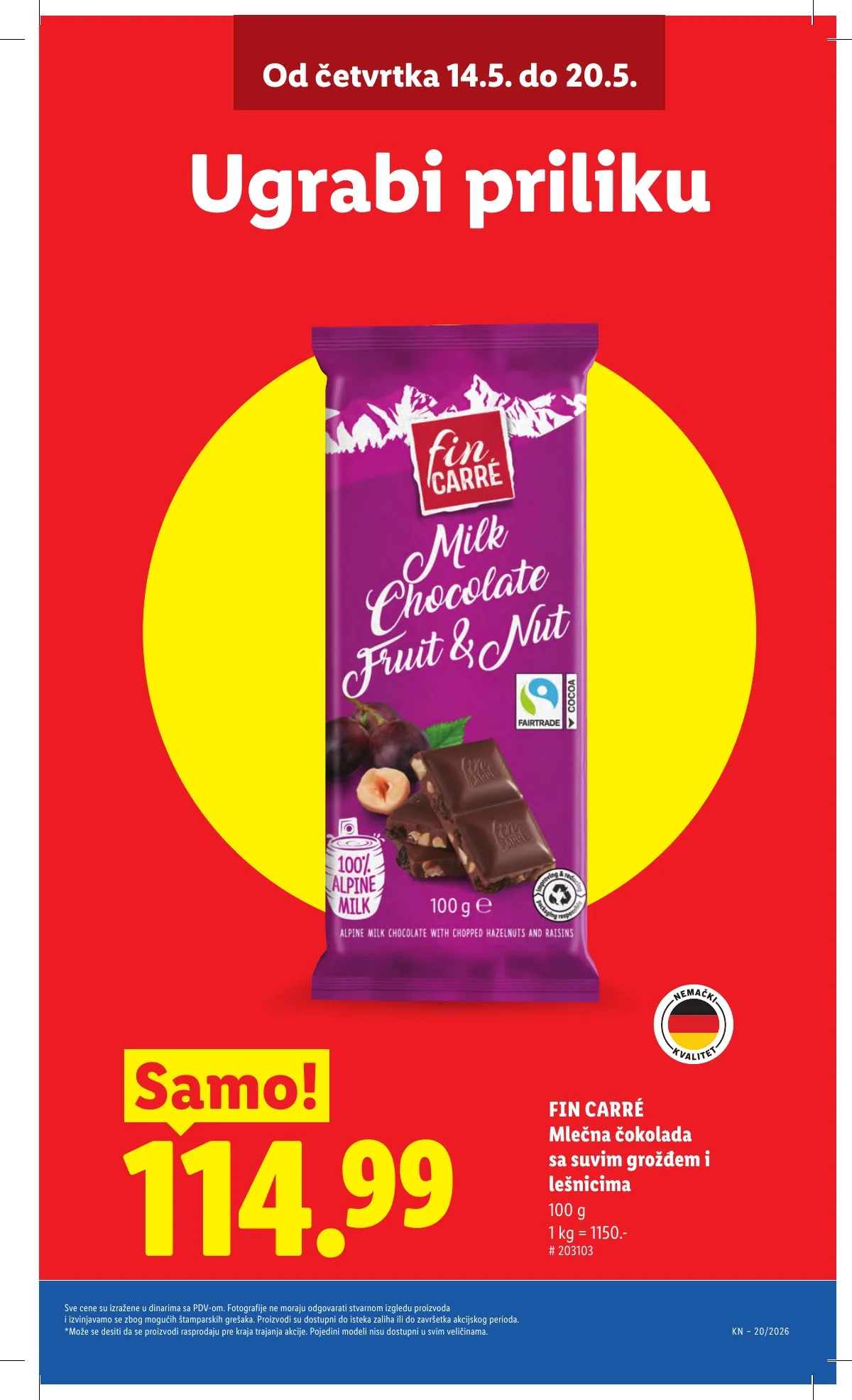 Lidl akciós újság Szerbia 05.14–05.20 – 7. oldal