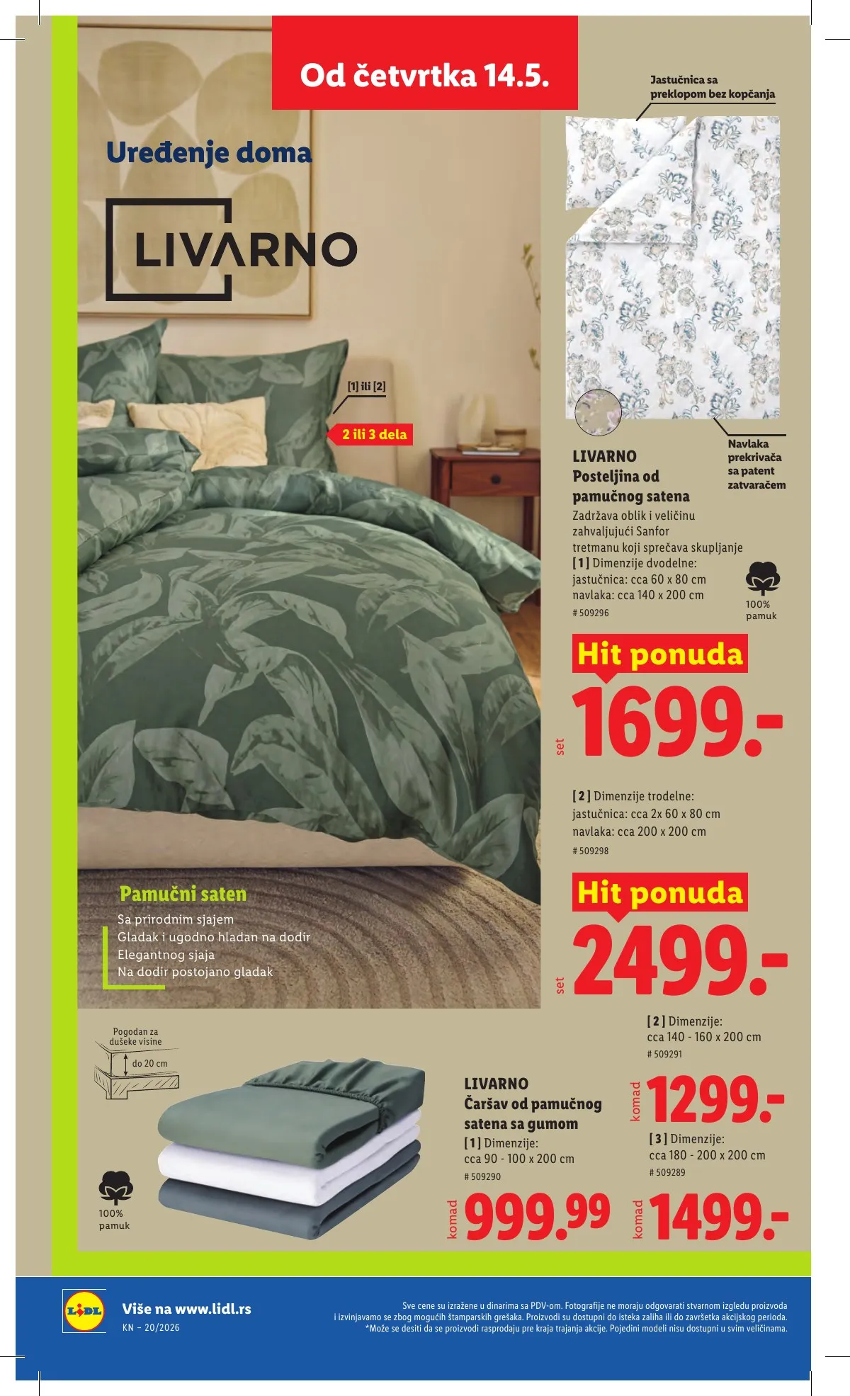 Lidl akciós újság Szerbia 05.14–05.20 – 76. oldal