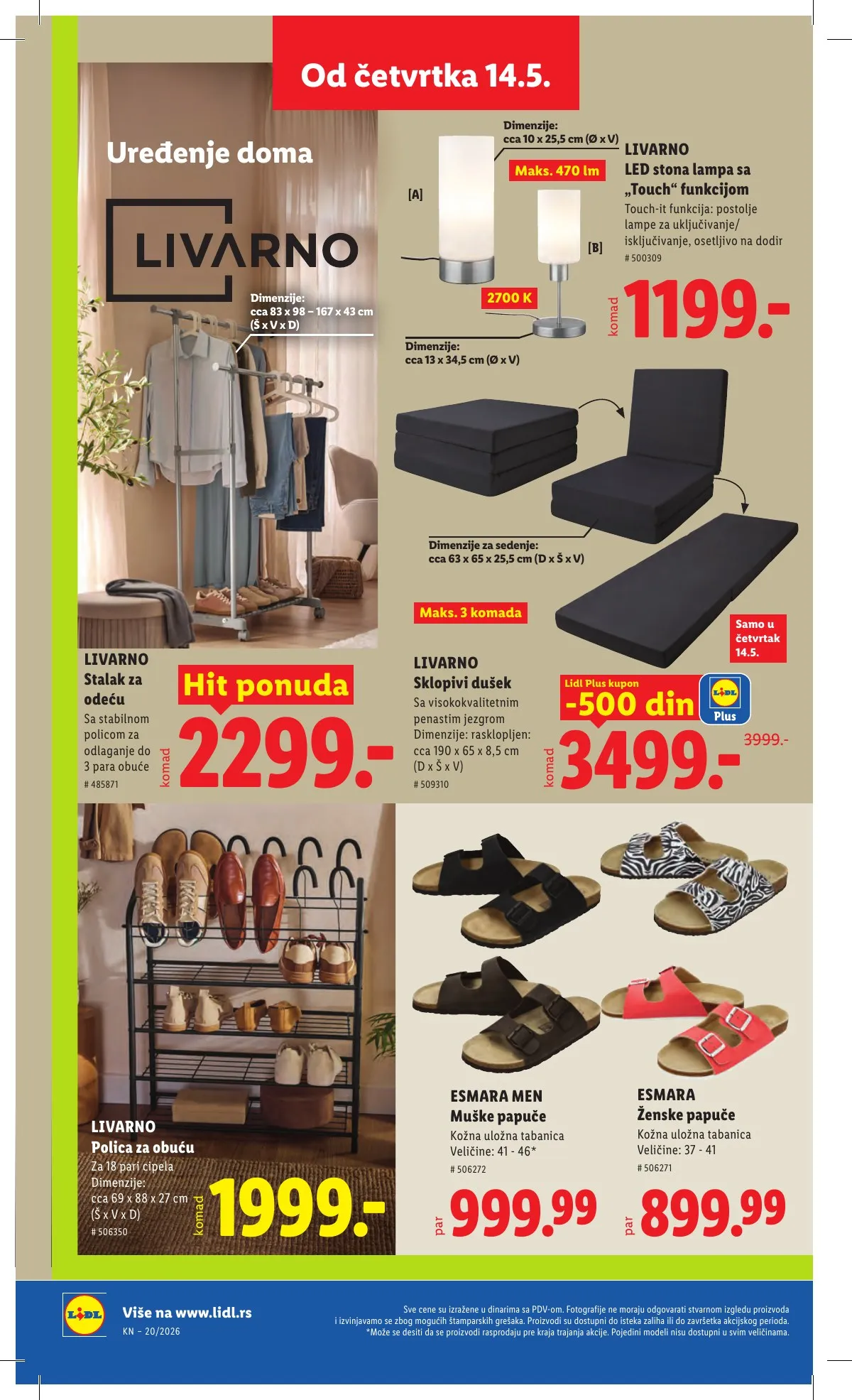 Lidl akciós újság Szerbia 05.14–05.20 – 78. oldal