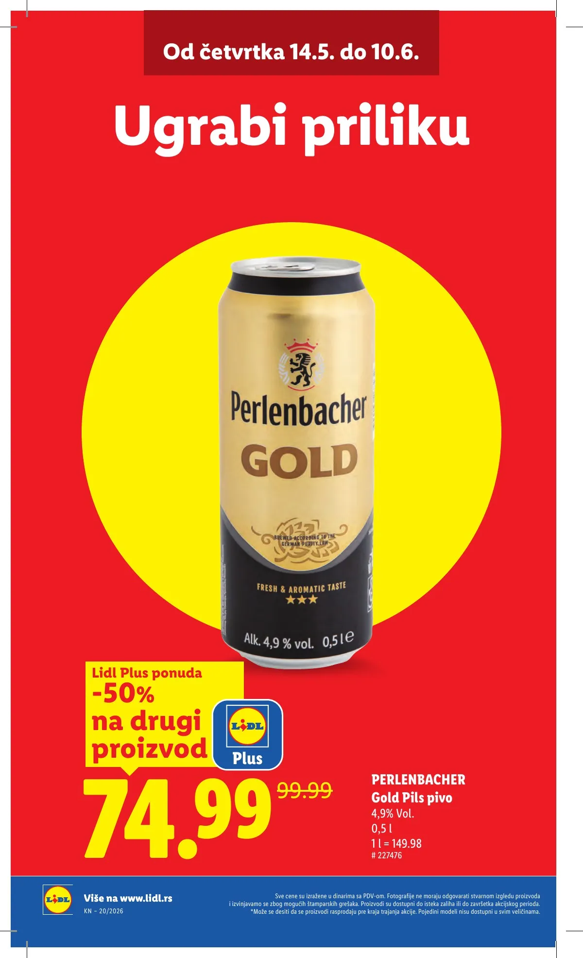 Lidl akciós újság Szerbia 05.14–05.20 – 8. oldal