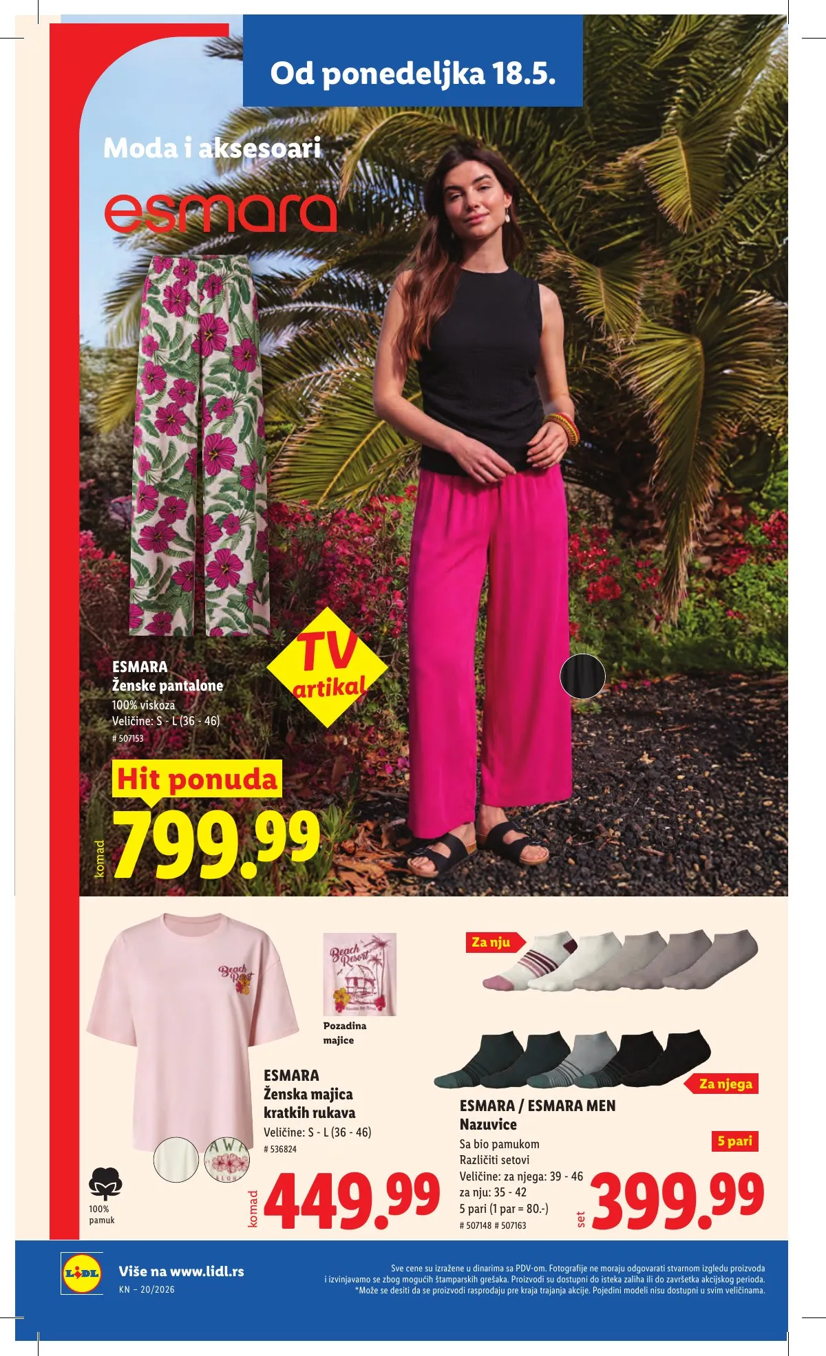 Lidl akciós újság Szerbia 05.14–05.20 – 84. oldal