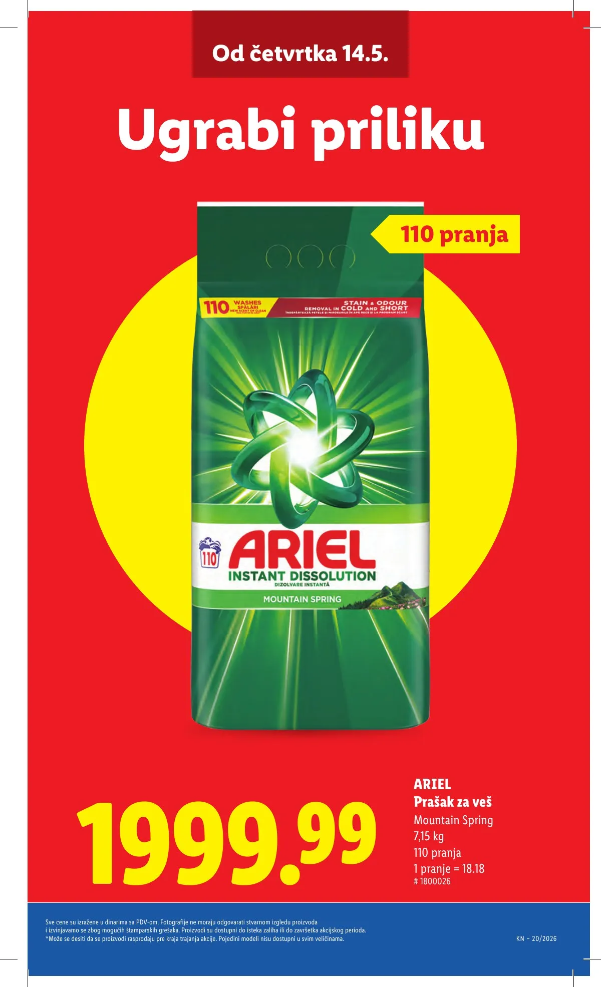 Lidl akciós újság Szerbia 05.14–05.20 – 9. oldal