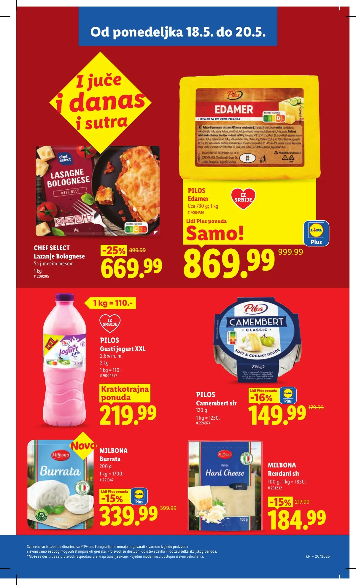 Lidl akciós újság Szerbia 05.14–05.20 – 95. oldal