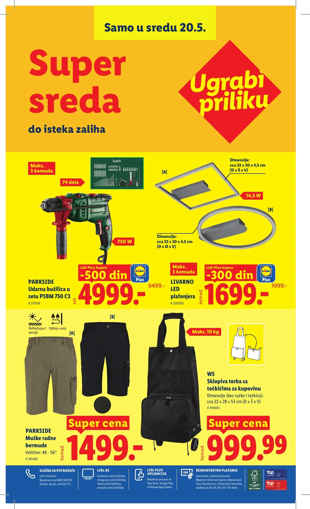 Lidl akciós újság Szerbia 05.14–05.20 – 96. oldal