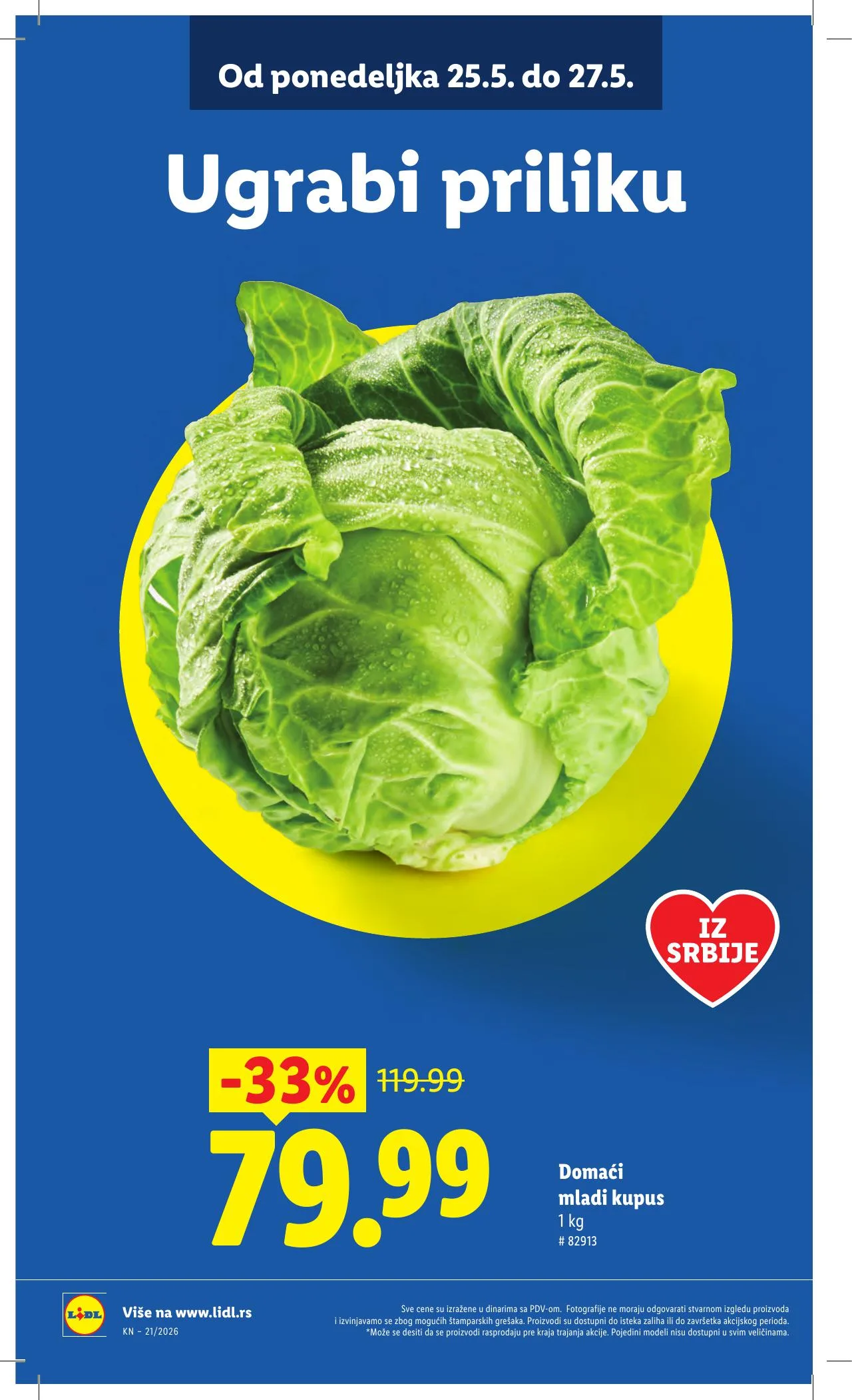 Lidl akciós újság Szerbia 05.21–05.27 – 10. oldal